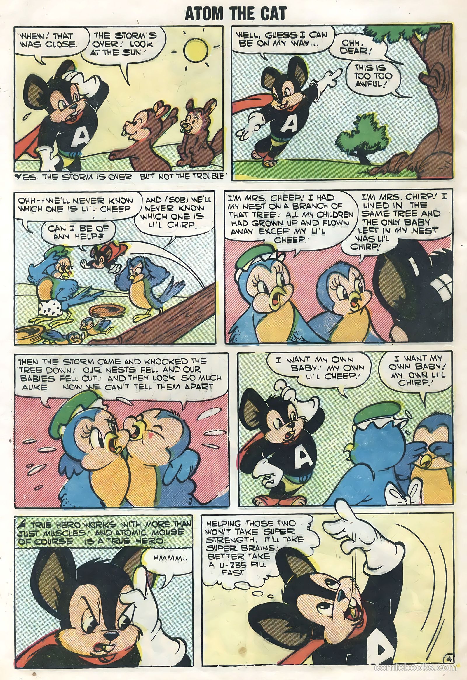 Atom the Cat #9 (1957) — page 28 of 36