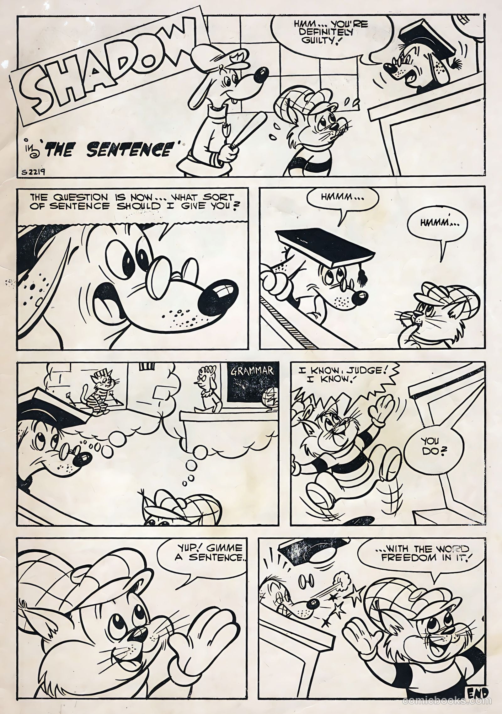 Atom the Cat #9 (1957) — page 35 of 36