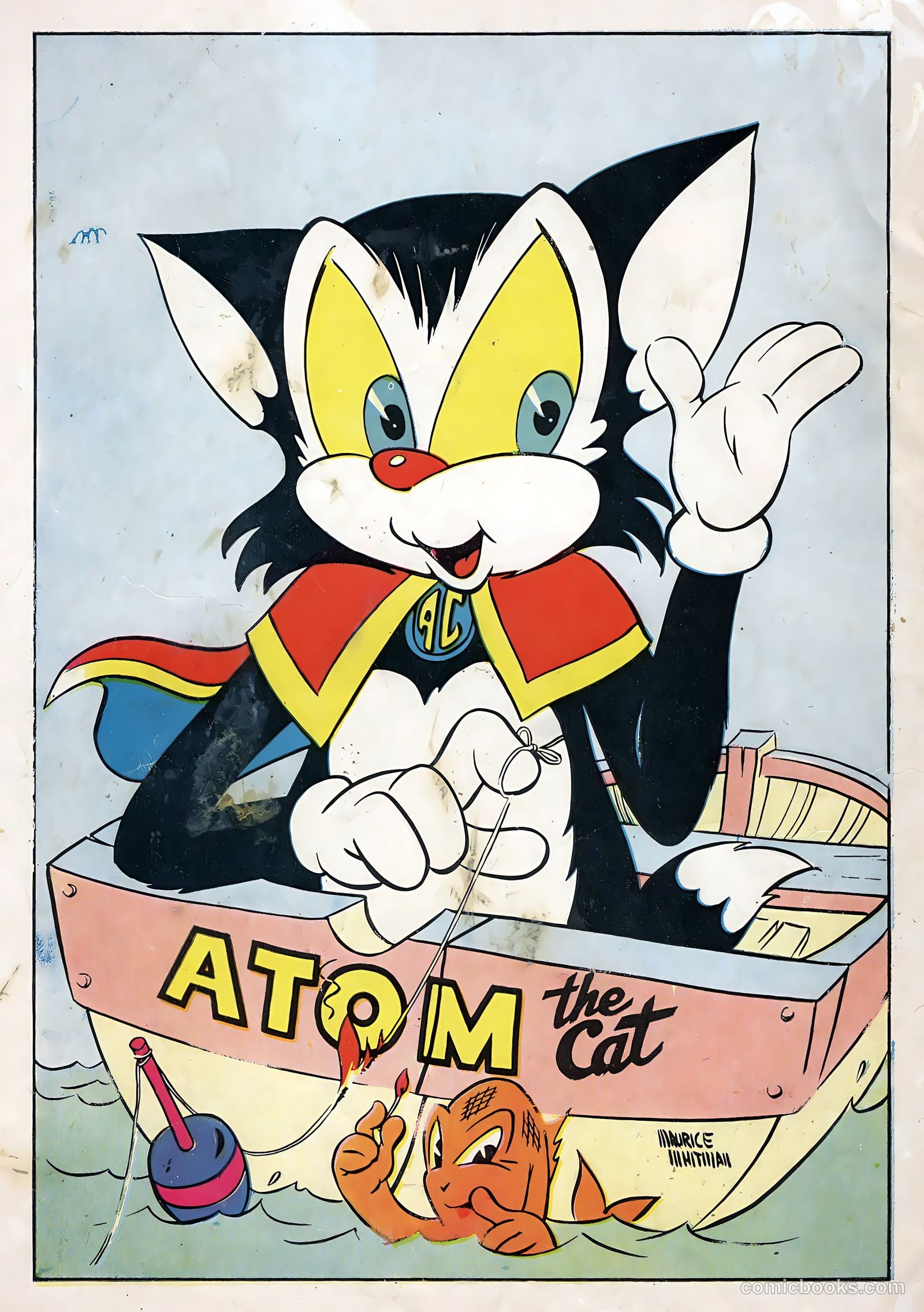 Atom the Cat #9 (1957) — page 36 of 36