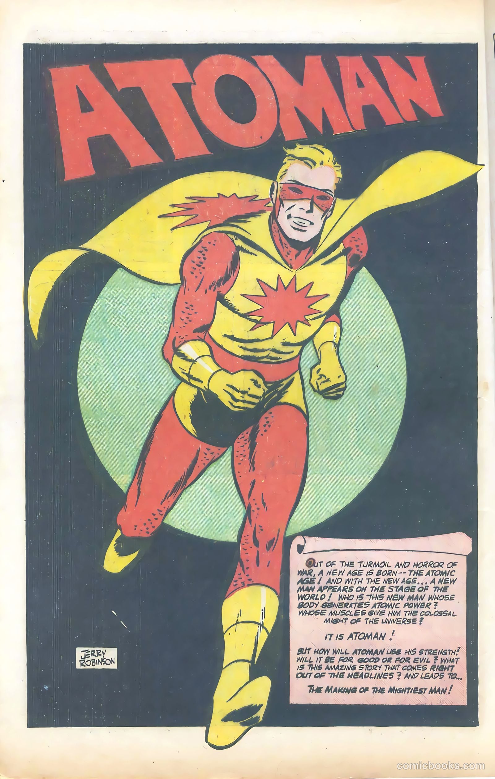 Atoman #1 (1946) — page 6 of 52