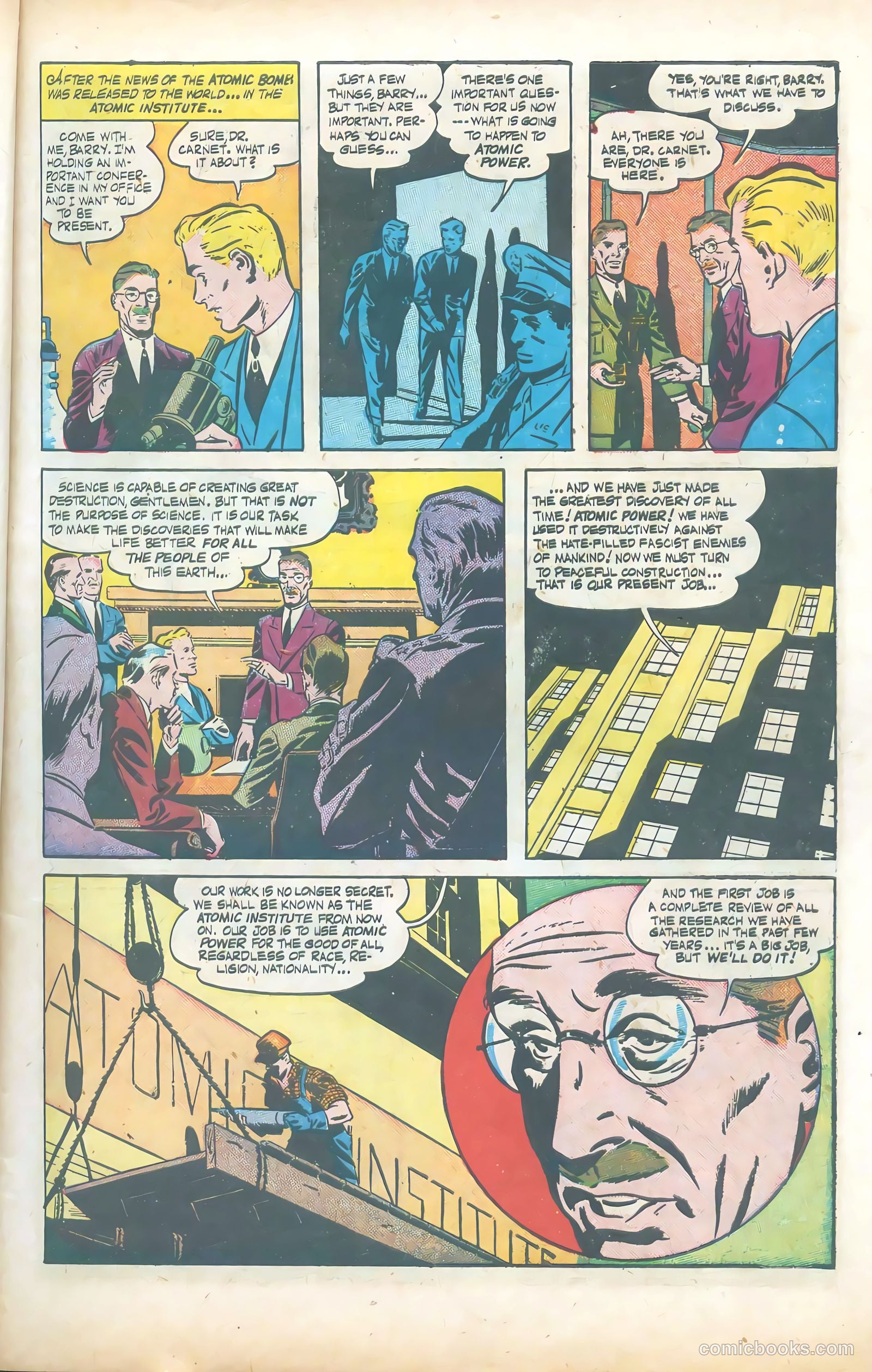 Atoman #1 (1946) — page 7 of 52