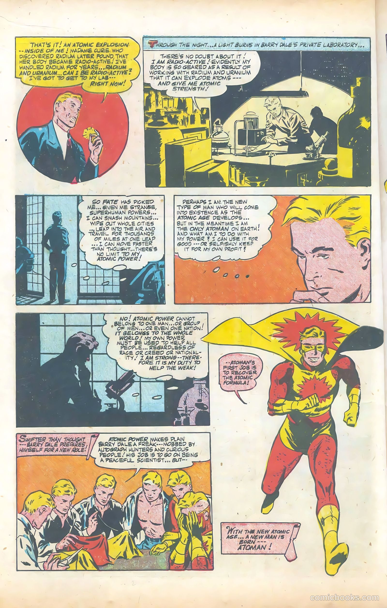 Atoman #1 (1946) — page 14 of 52