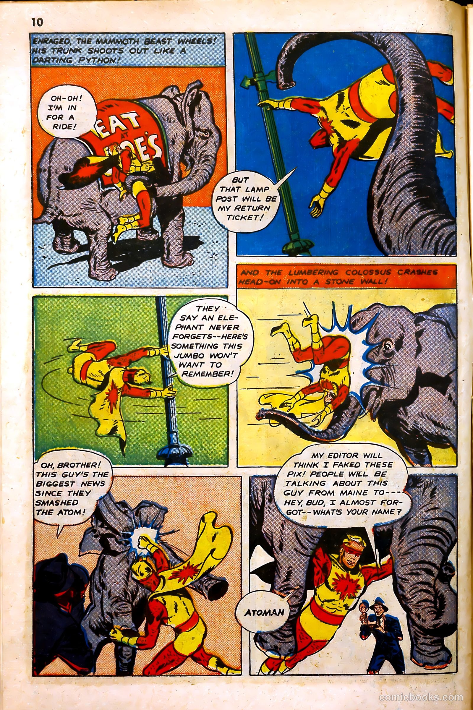 Atoman #2 (1946) — page 10 of 52