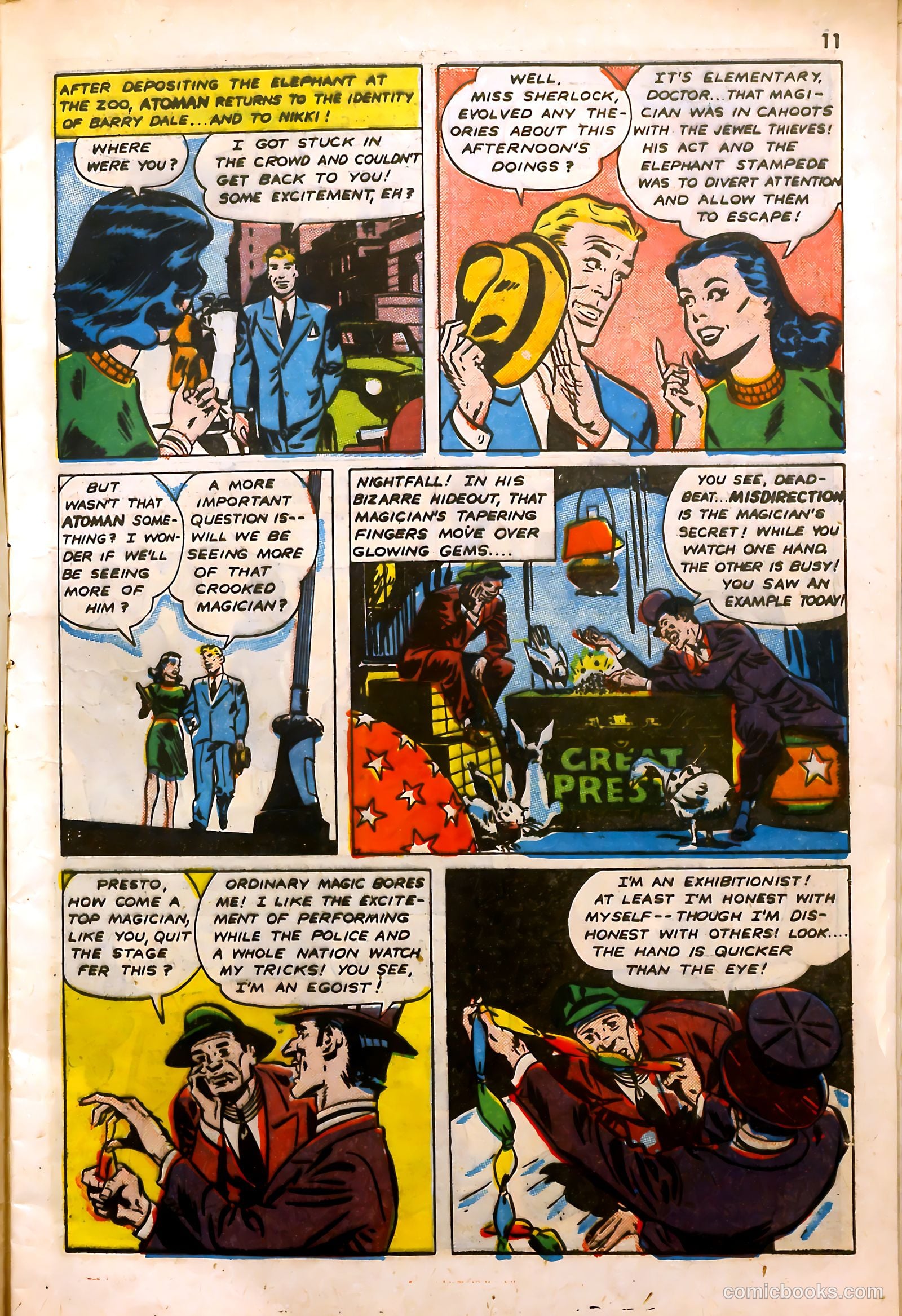 Atoman #2 (1946) — page 11 of 52