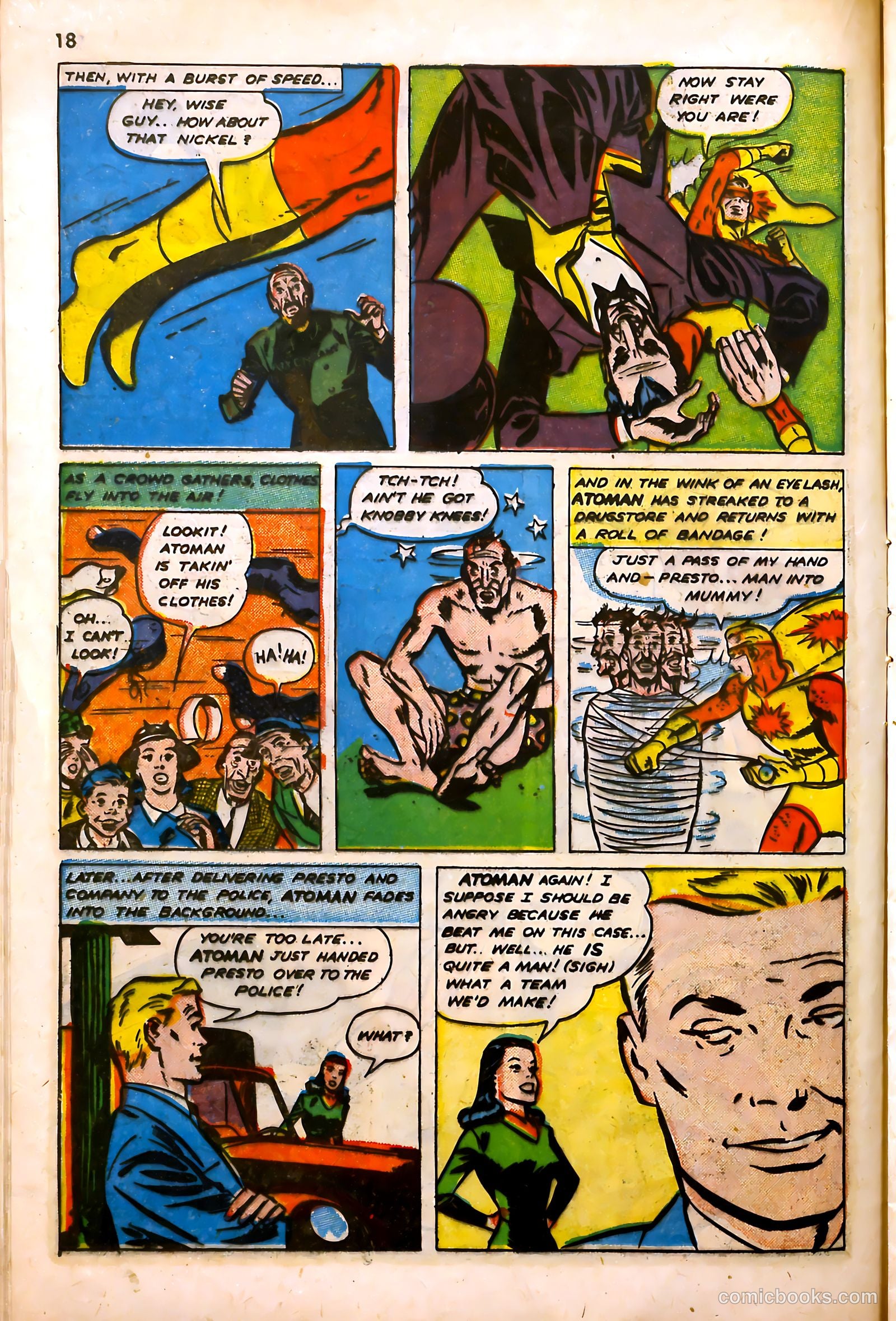 Atoman #2 (1946) — page 18 of 52