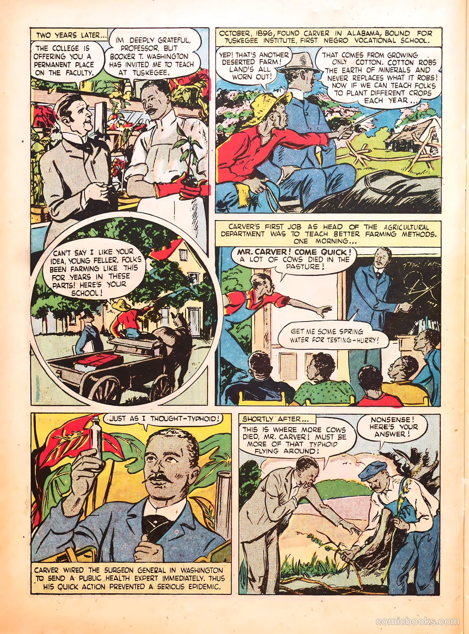 Negro Heroes #1 (1947) — page 6 of 36