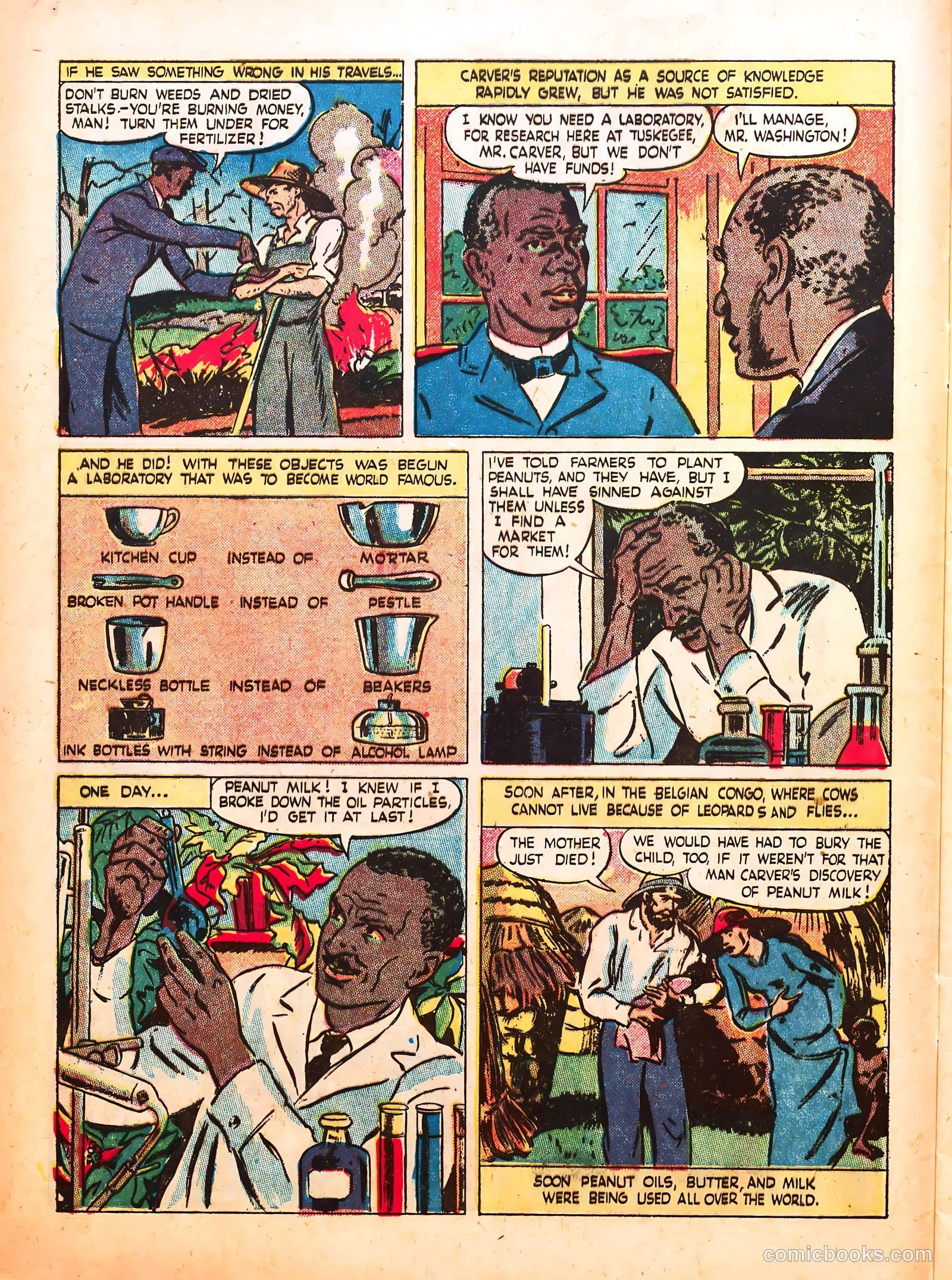 Negro Heroes #1 (1947) — page 8 of 36