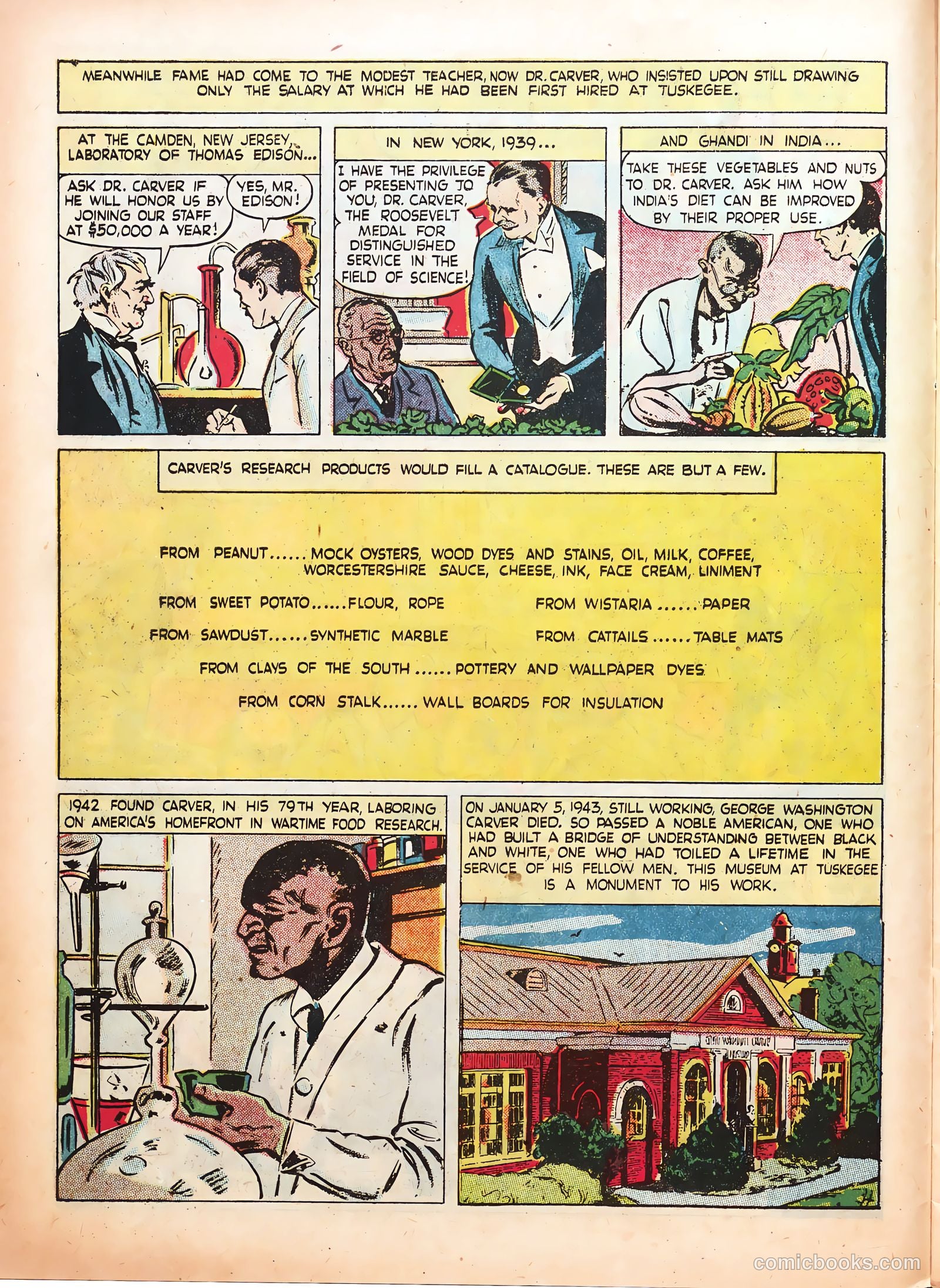 Negro Heroes #1 (1947) — page 10 of 36