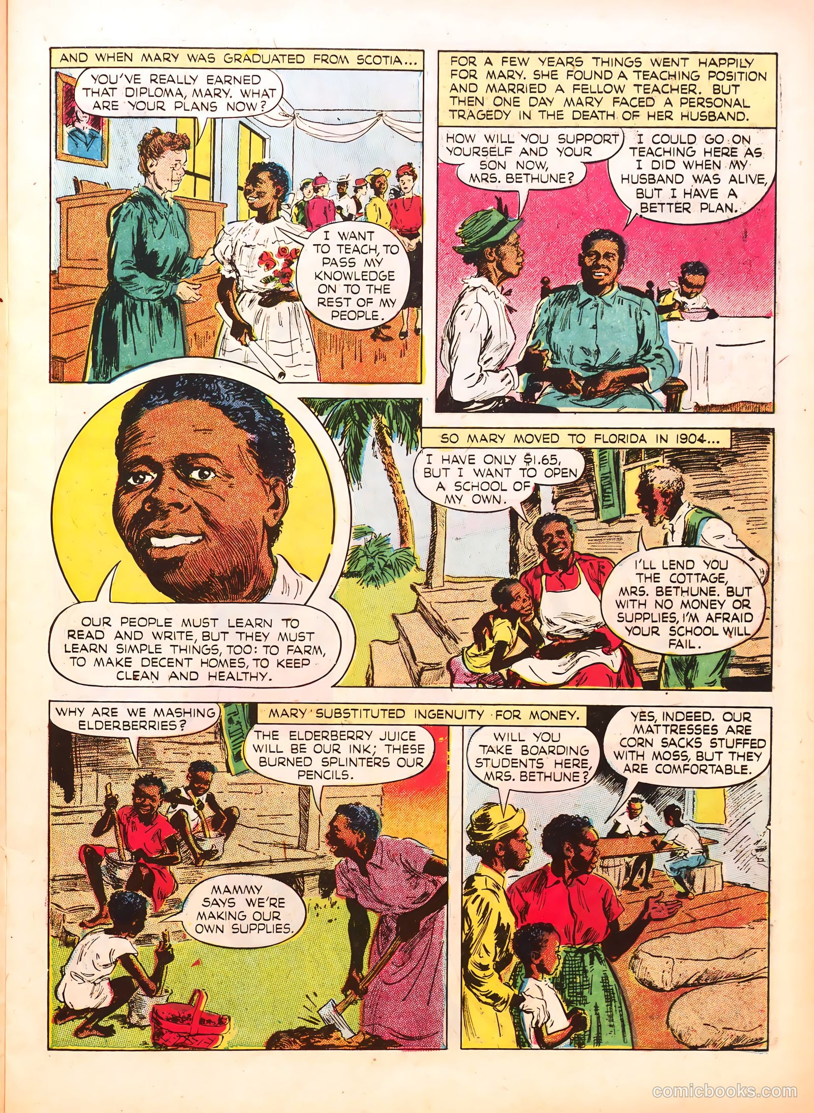 Negro Heroes #1 (1947) — page 15 of 36