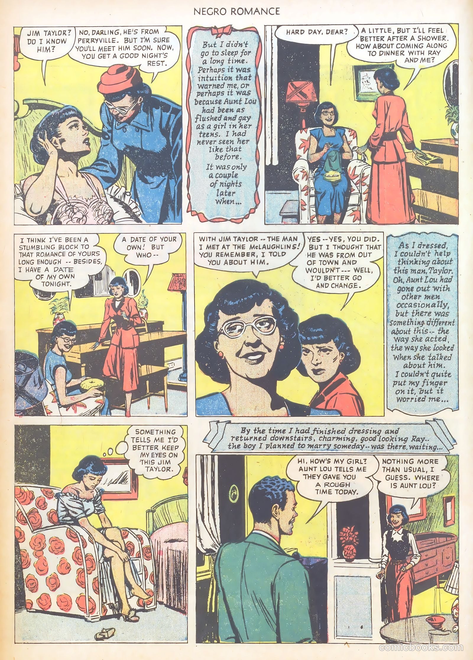 Negro Romance #1 (1950) — page 4 of 36