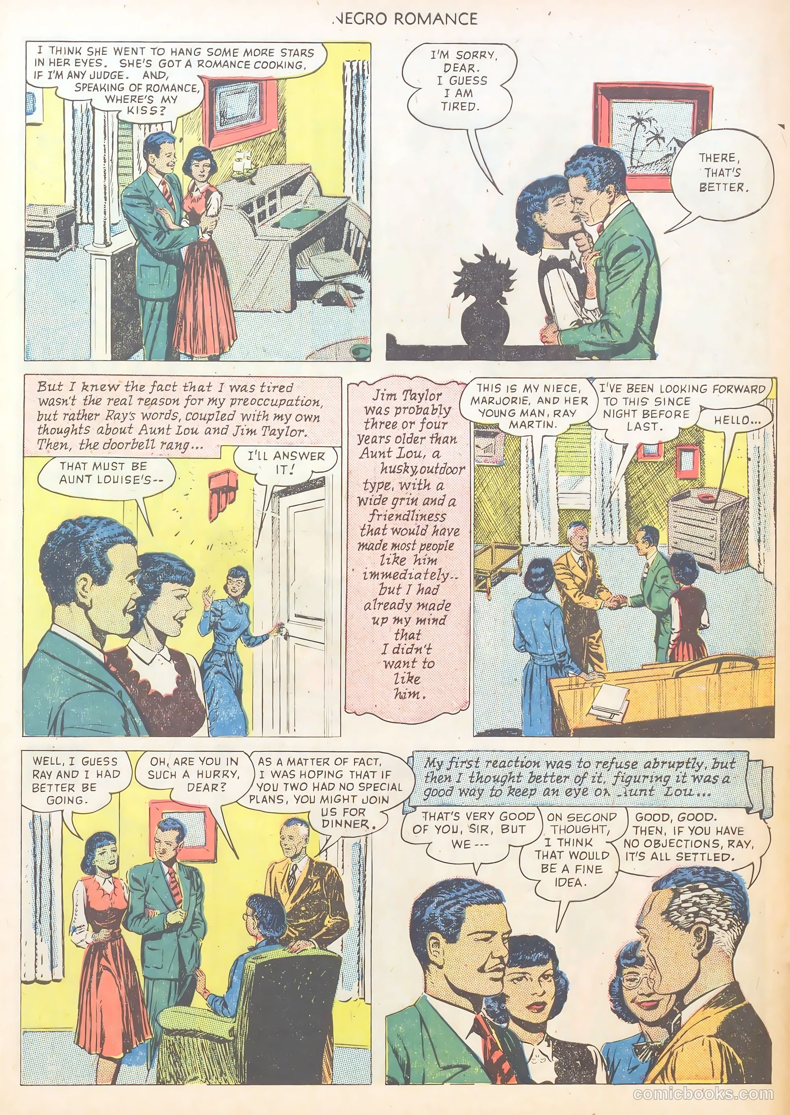 Negro Romance #1 (1950) — page 5 of 36