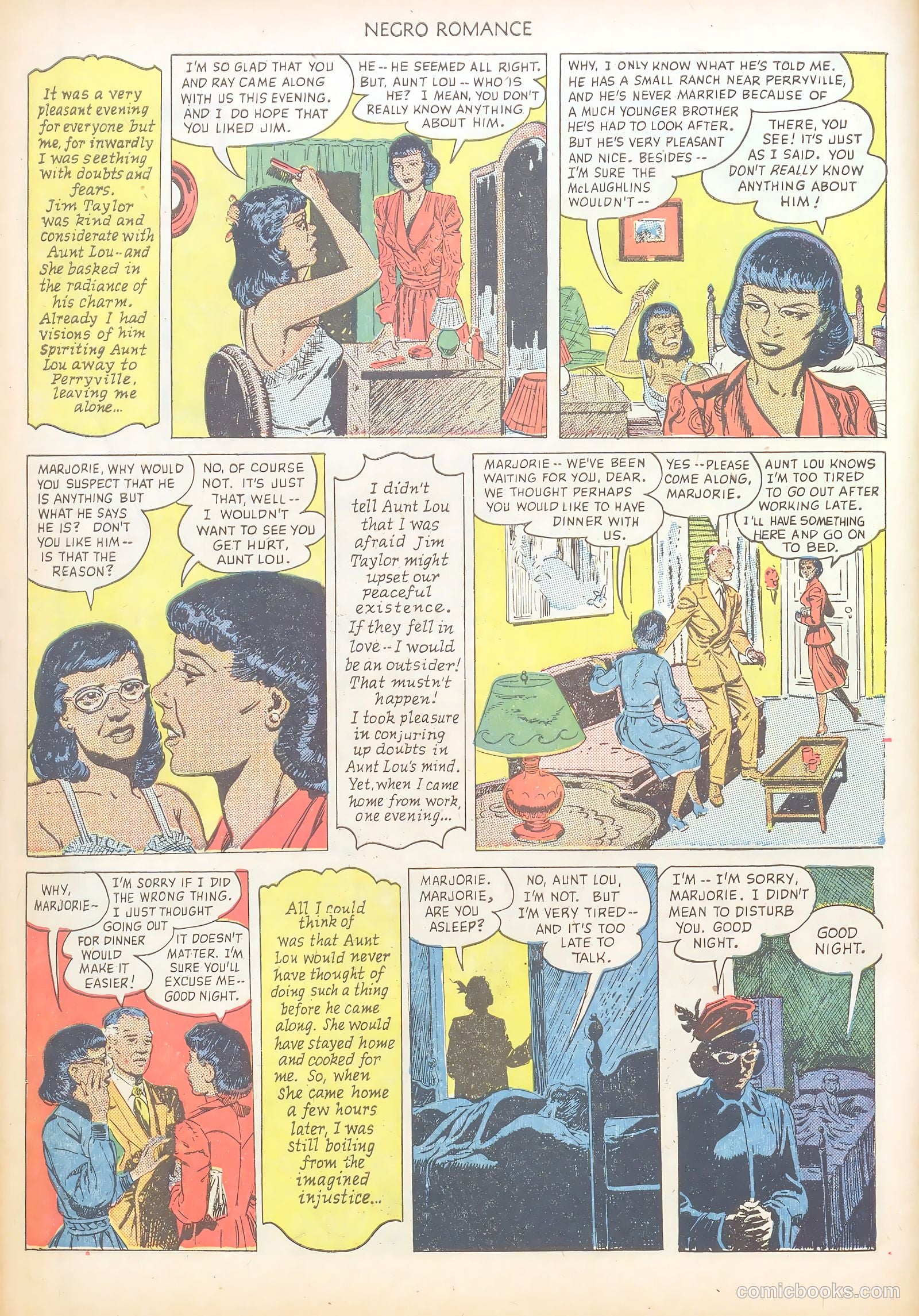 Negro Romance #1 (1950) — page 6 of 36