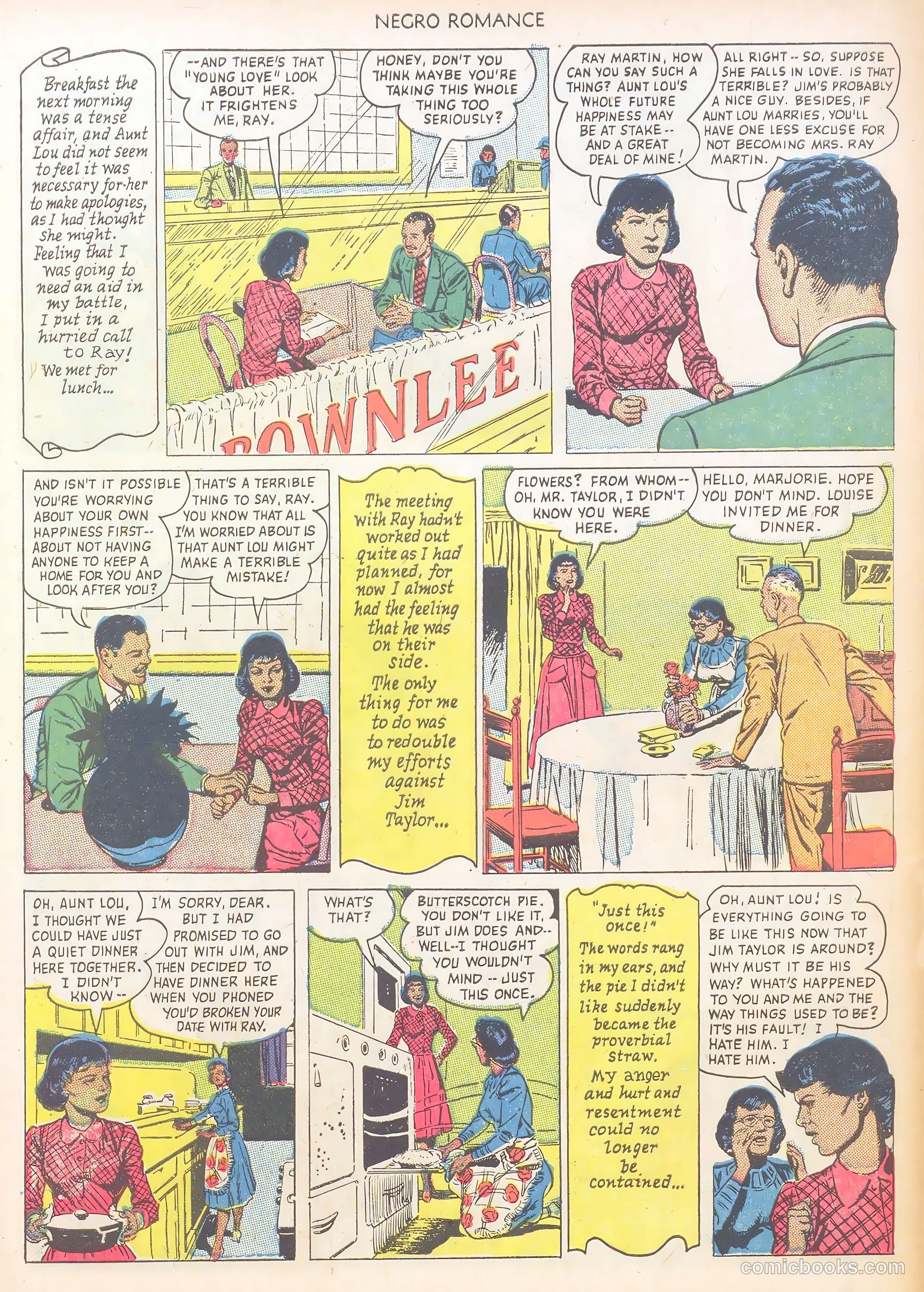 Negro Romance #1 (1950) — page 7 of 36