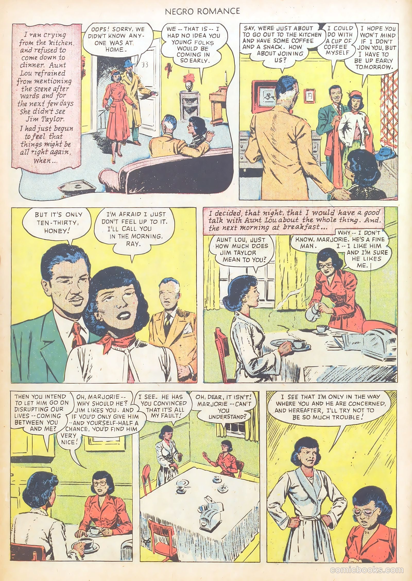 Negro Romance #1 (1950) — page 8 of 36