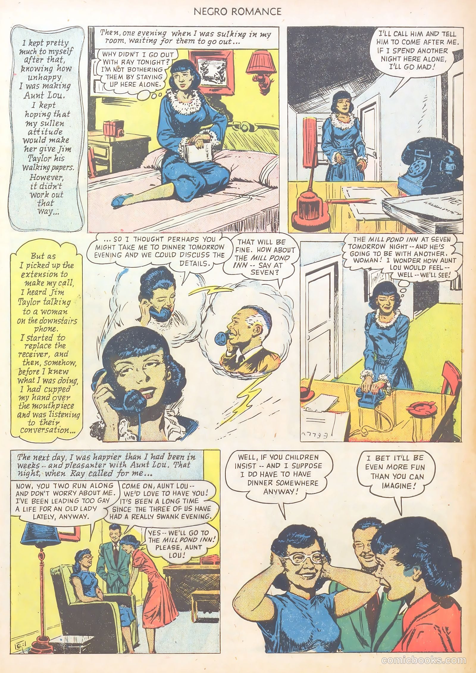 Negro Romance #1 (1950) — page 9 of 36