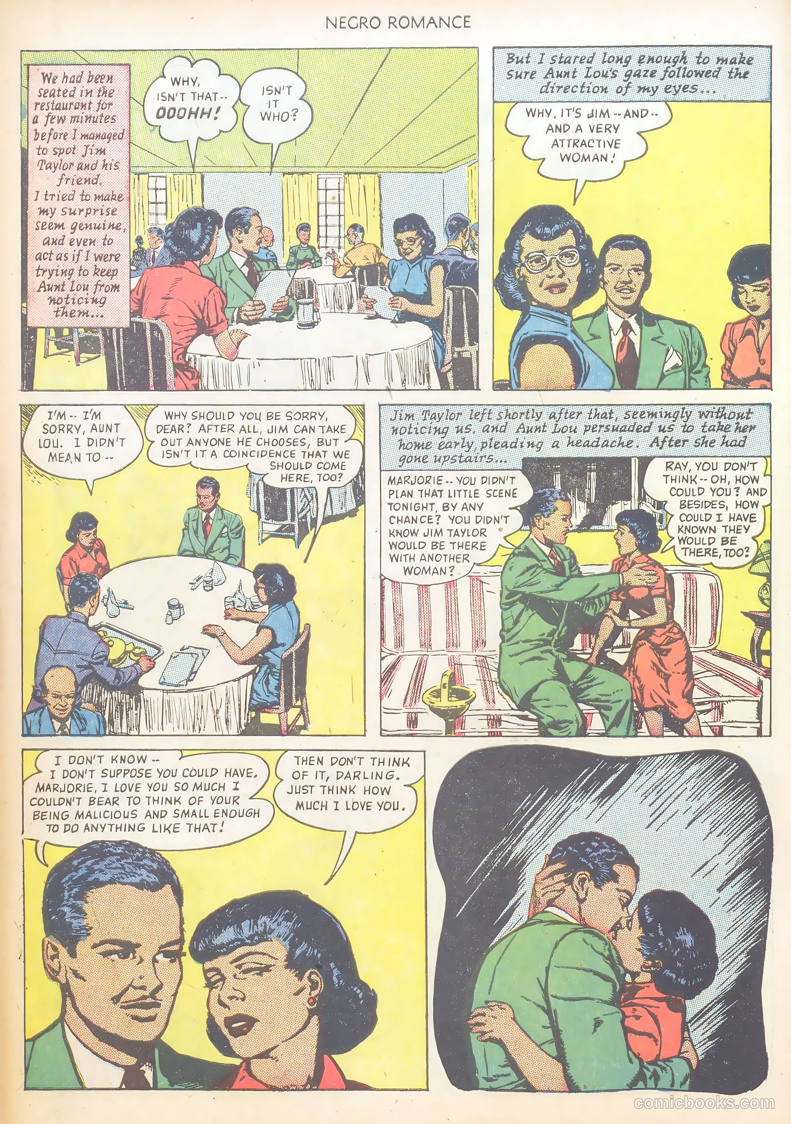 Negro Romance #1 (1950) — page 10 of 36