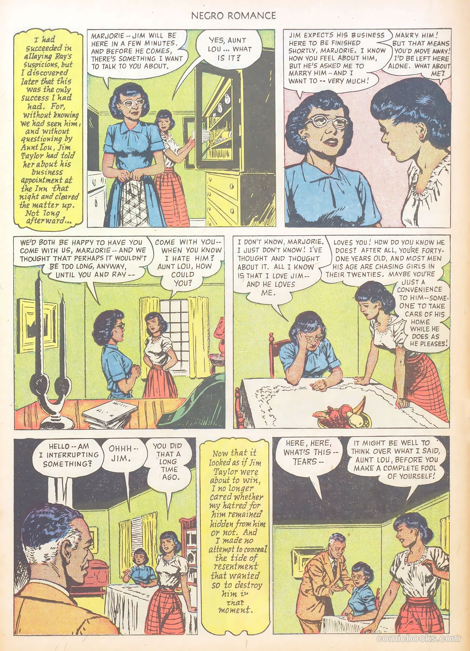 Negro Romance #1 (1950) — page 11 of 36