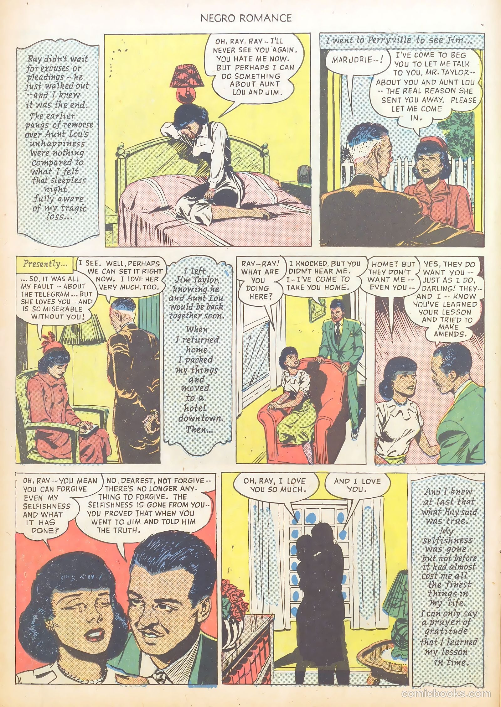 Negro Romance #1 (1950) — page 14 of 36