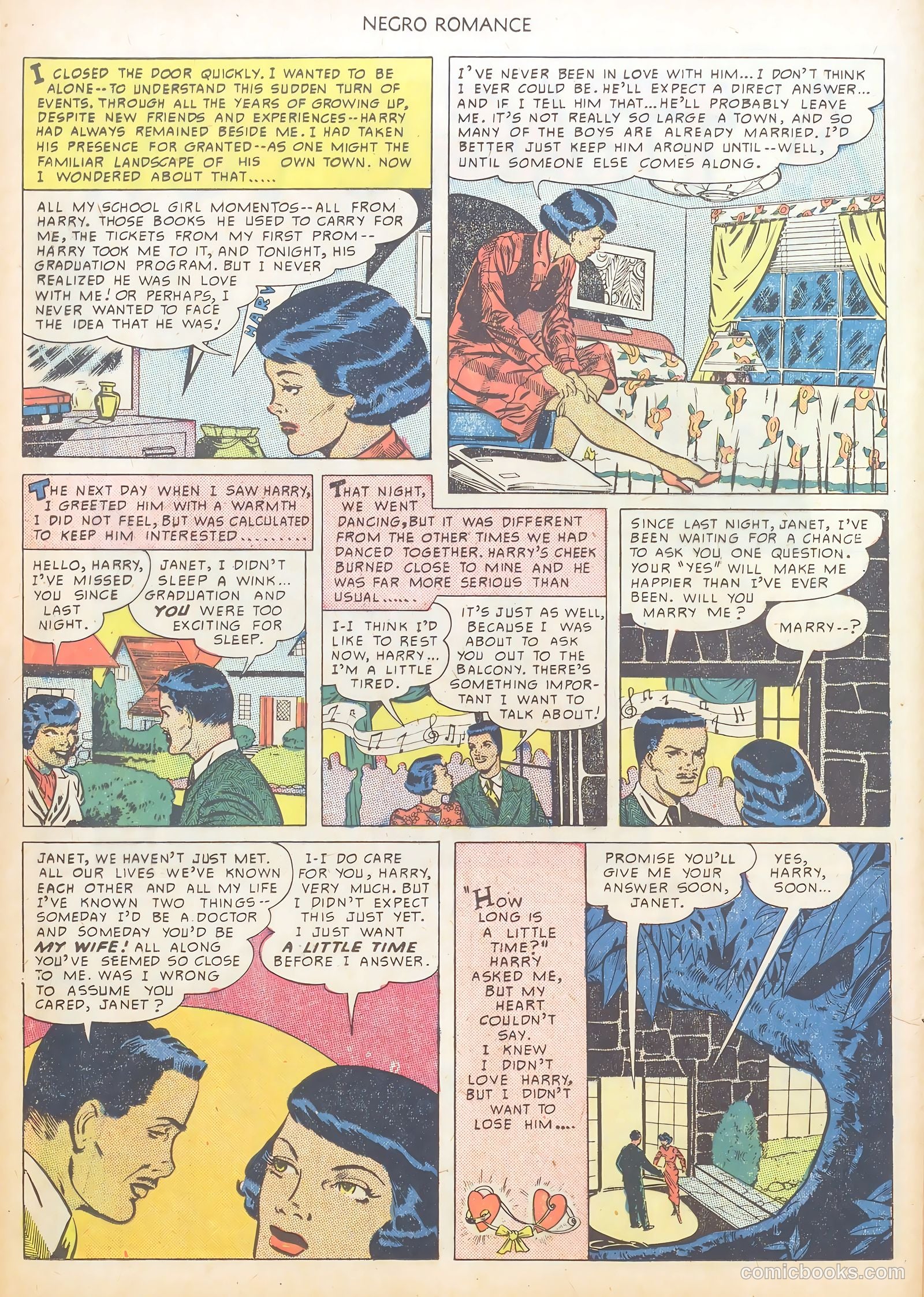 Negro Romance #1 (1950) — page 16 of 36