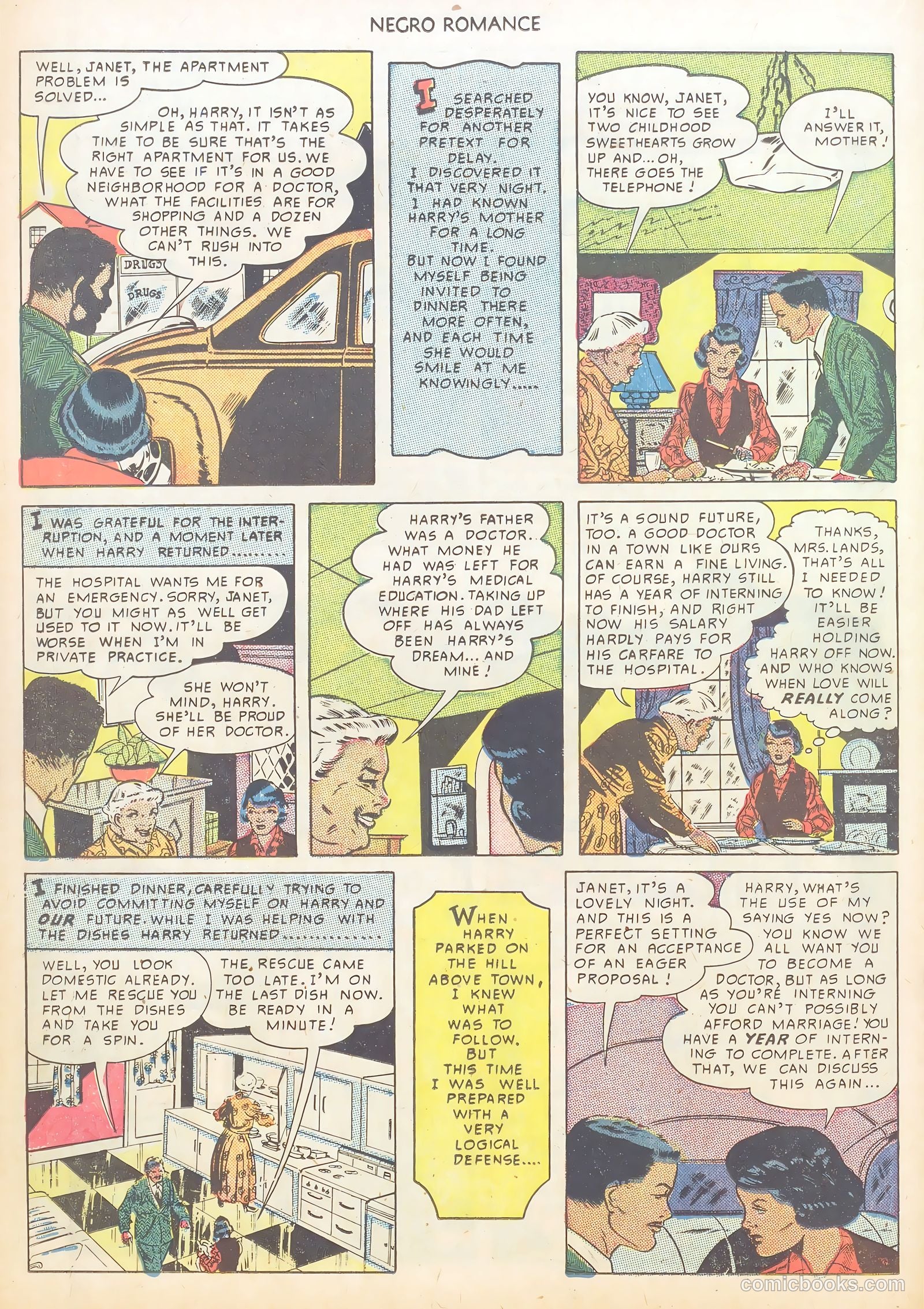 Negro Romance #1 (1950) — page 18 of 36