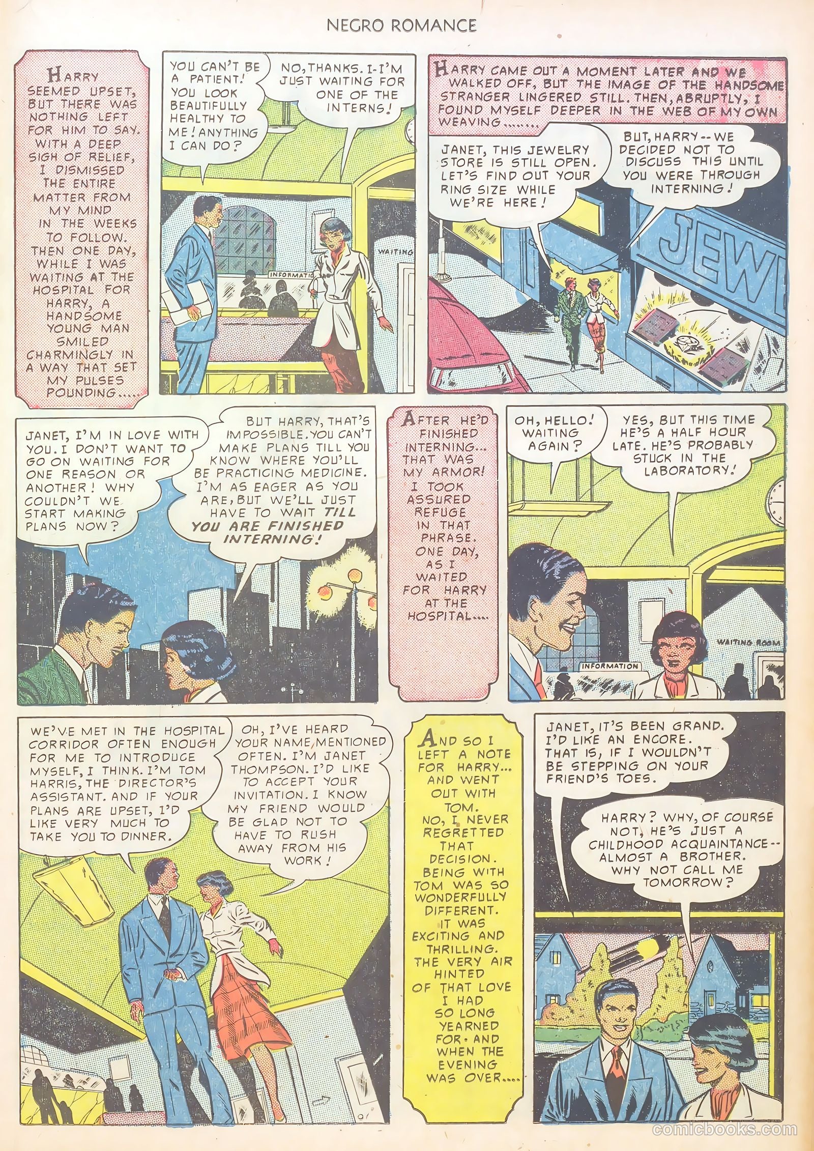 Negro Romance #1 (1950) — page 19 of 36