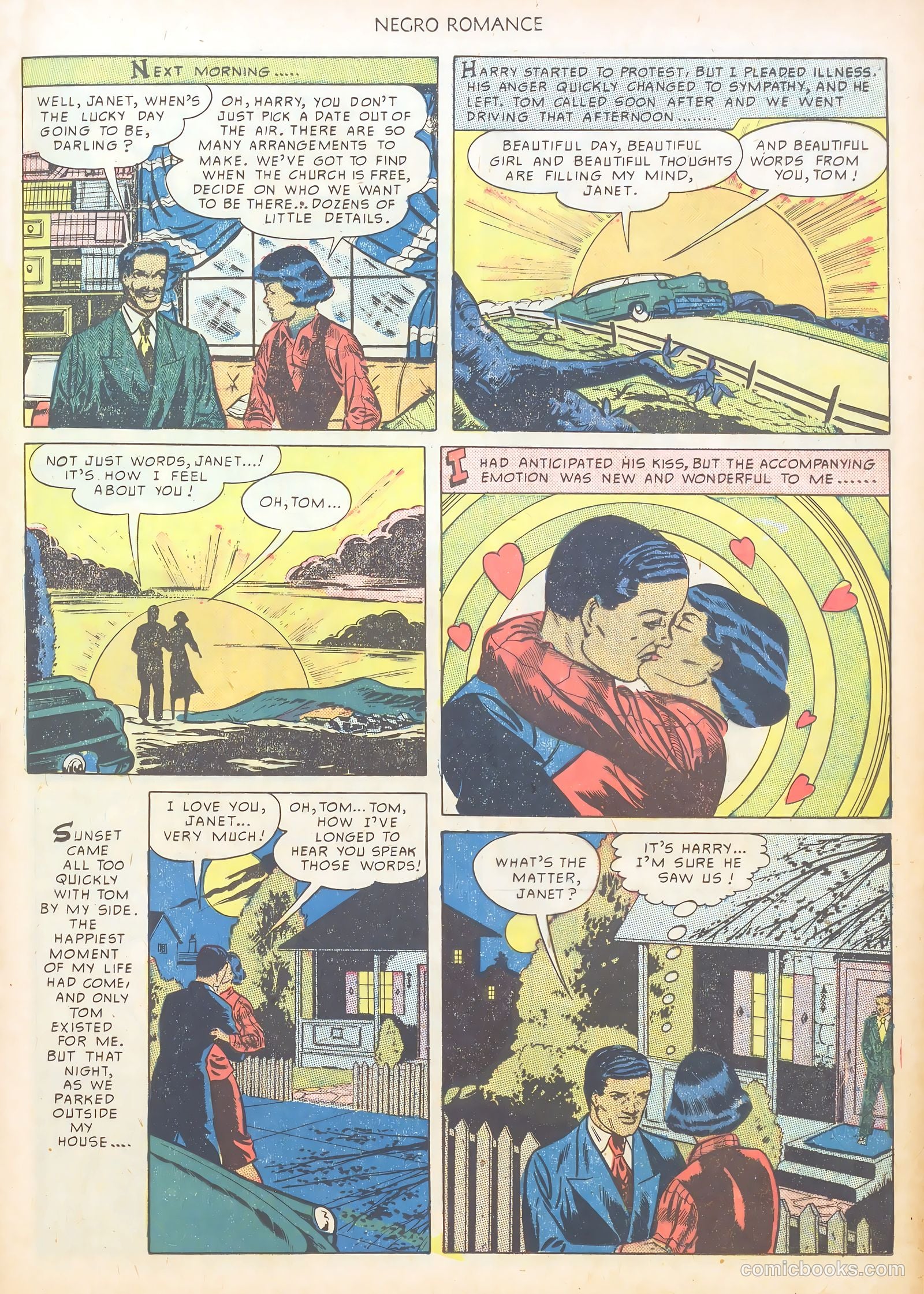 Negro Romance #1 (1950) — page 21 of 36