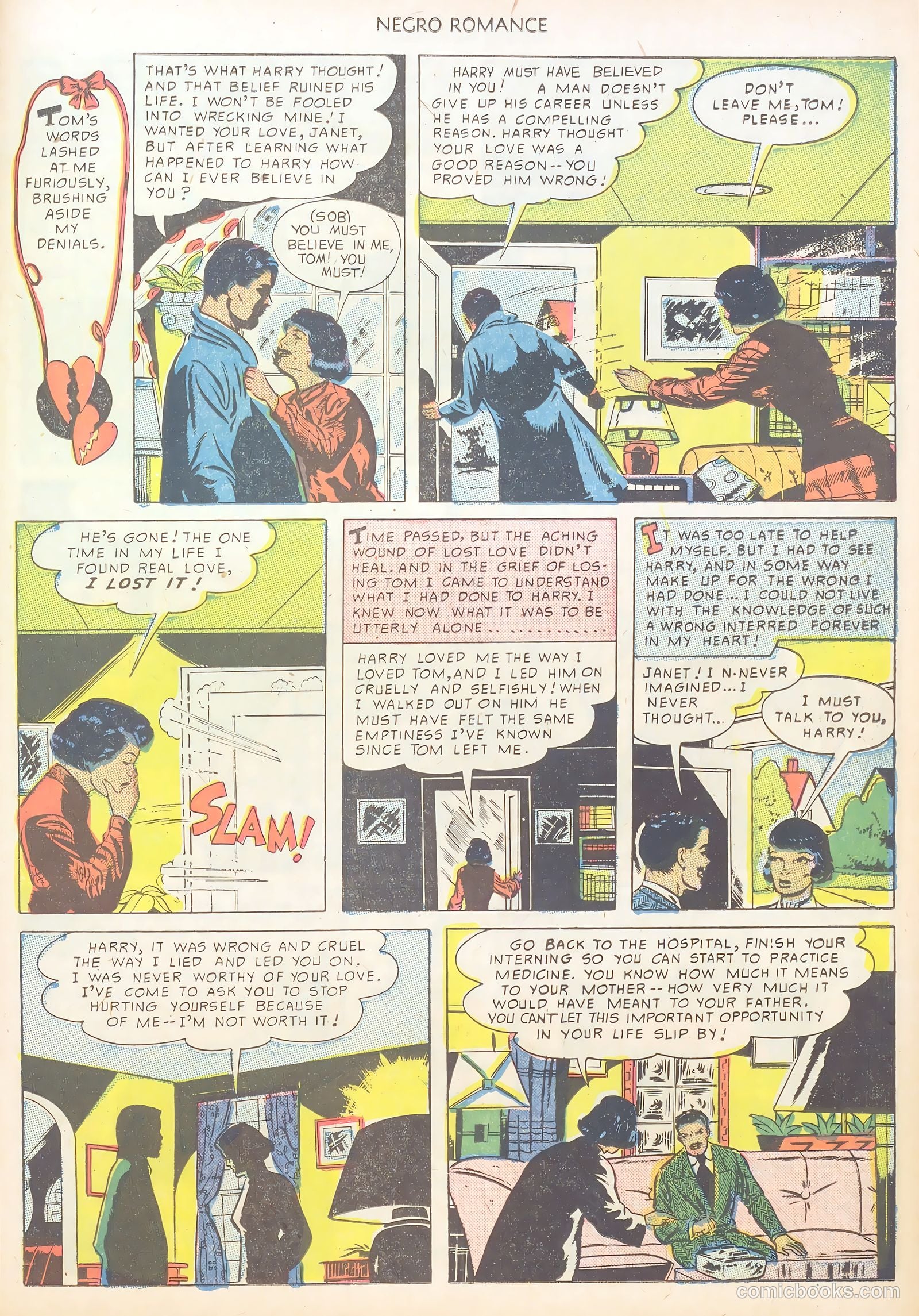 Negro Romance #1 (1950) — page 23 of 36