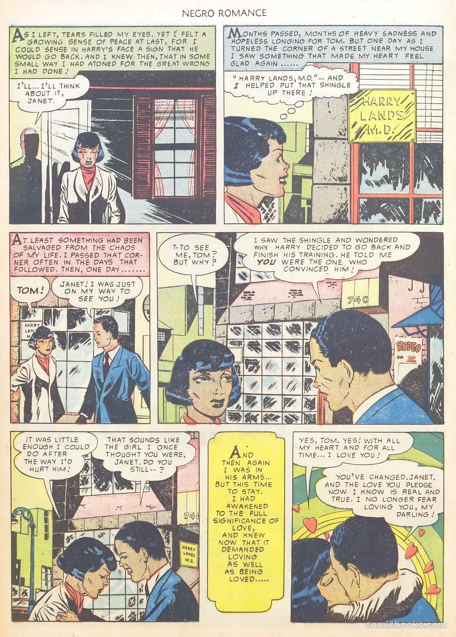 Negro Romance #1 (1950) — page 24 of 36