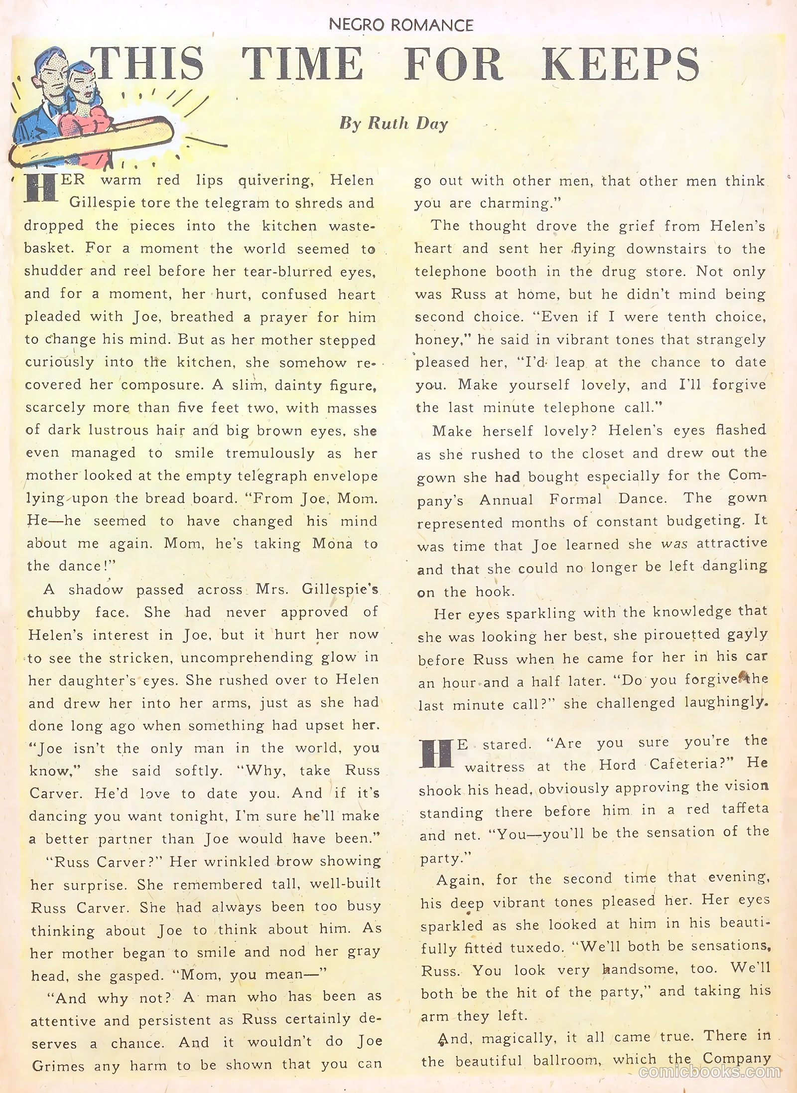 Negro Romance #1 (1950) — page 25 of 36