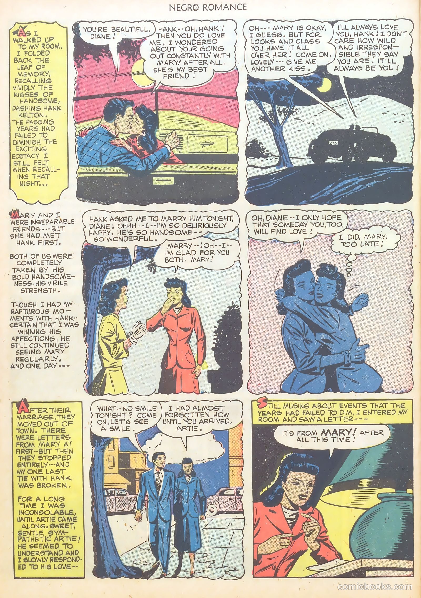 Negro Romance #1 (1950) — page 28 of 36