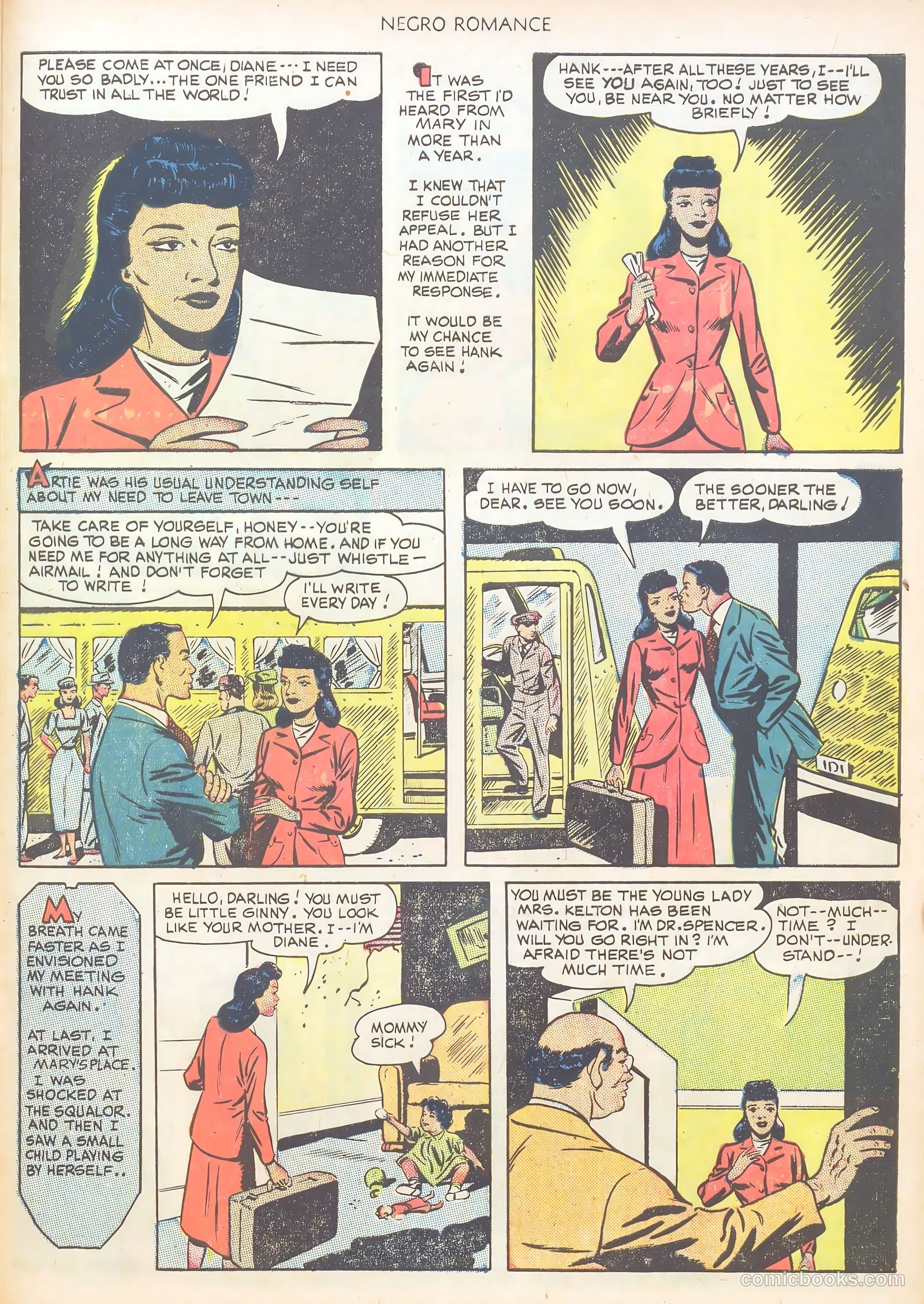 Negro Romance #1 (1950) — page 29 of 36