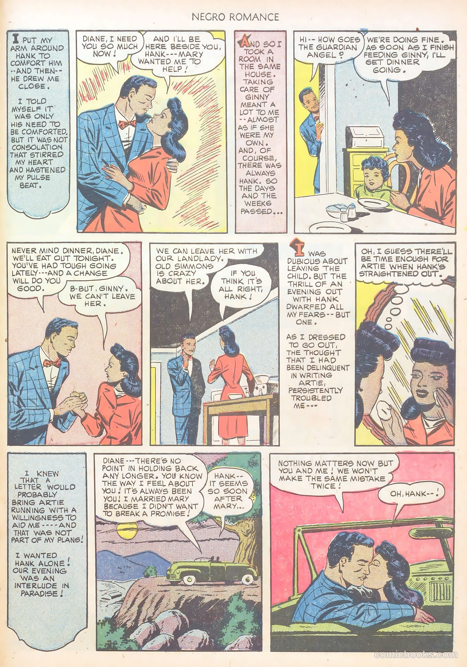 Negro Romance #1 (1950) — page 31 of 36