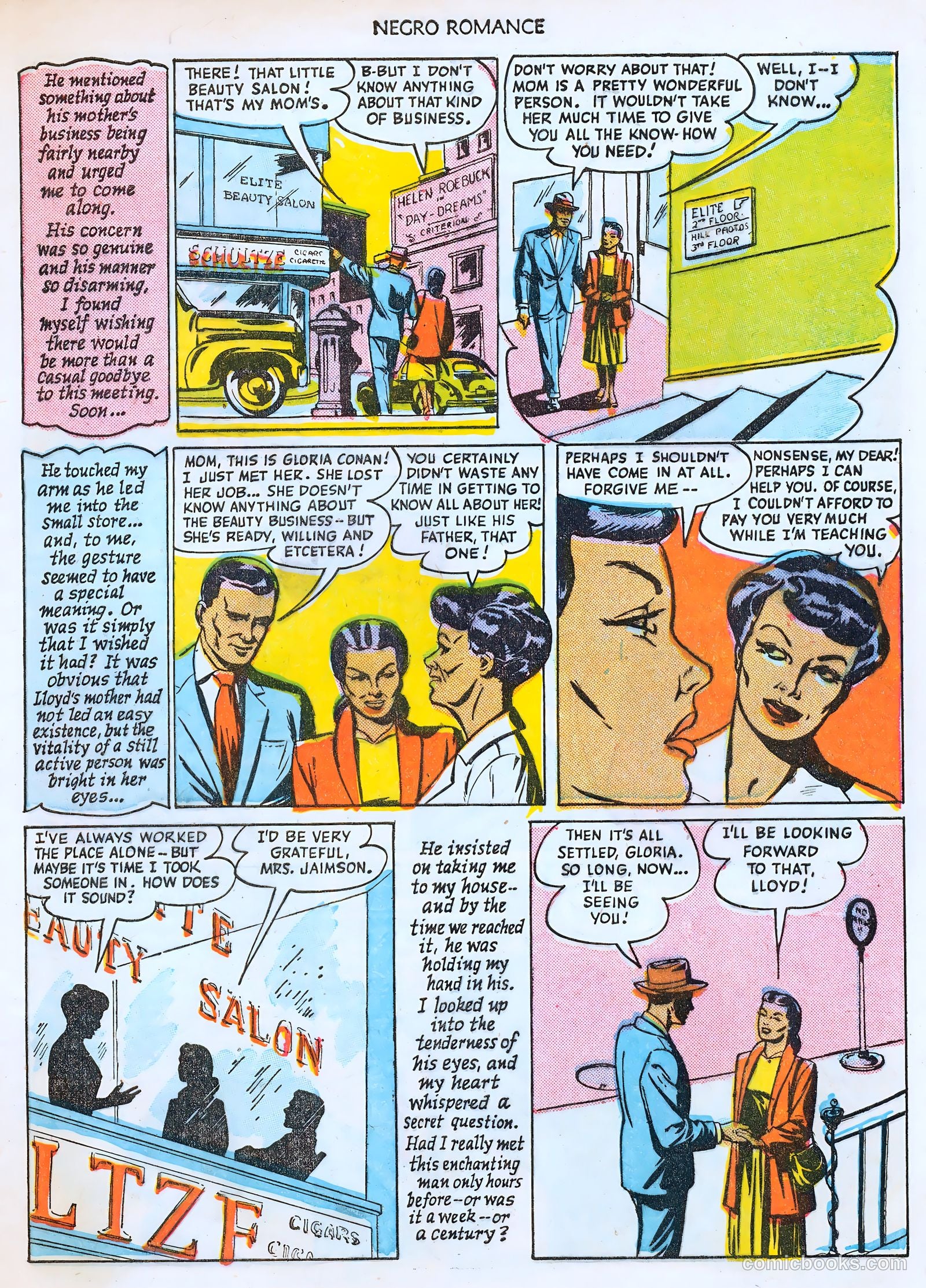 Negro Romance #2 (1950) — page 5 of 37
