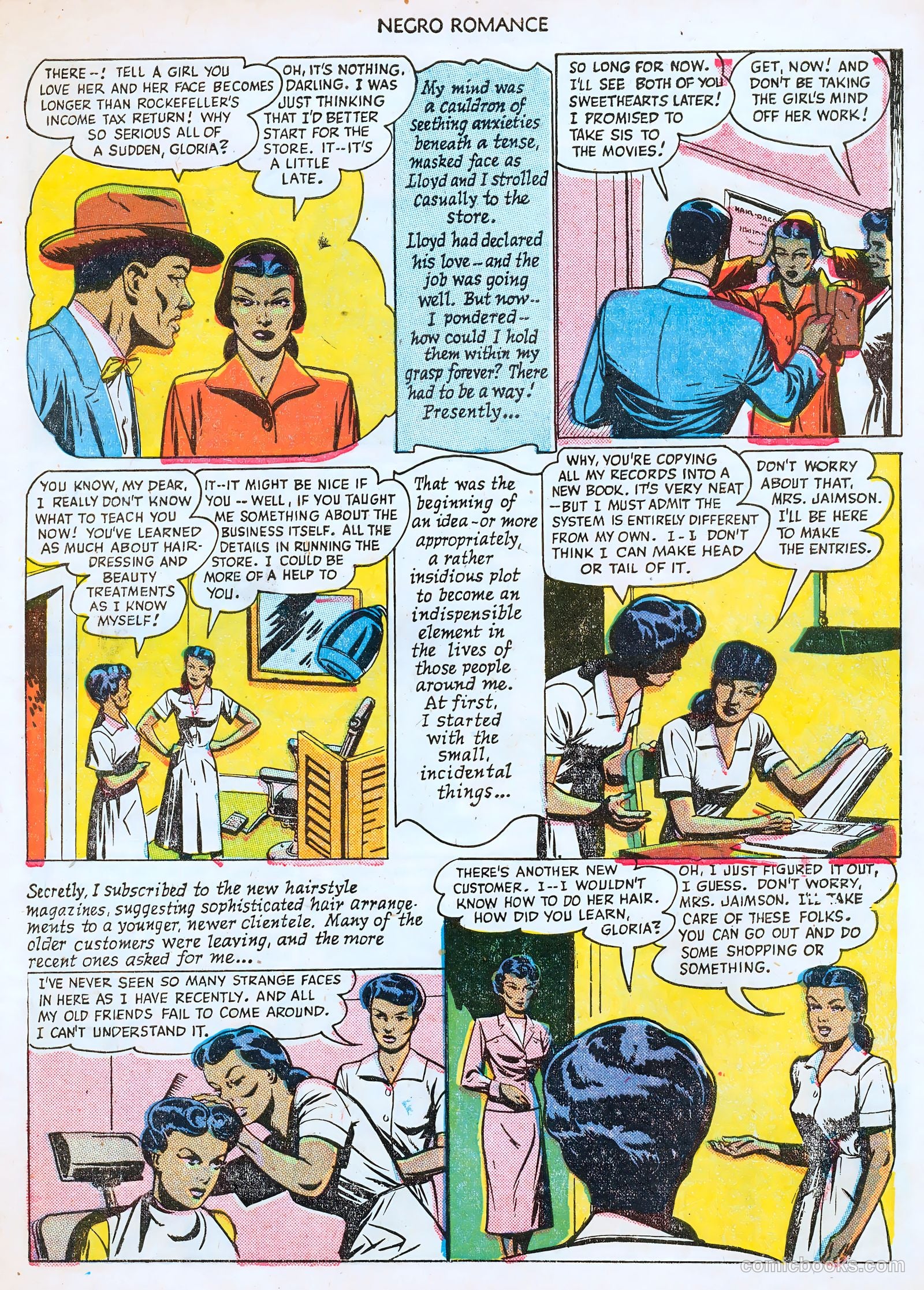 Negro Romance #2 (1950) — page 7 of 37