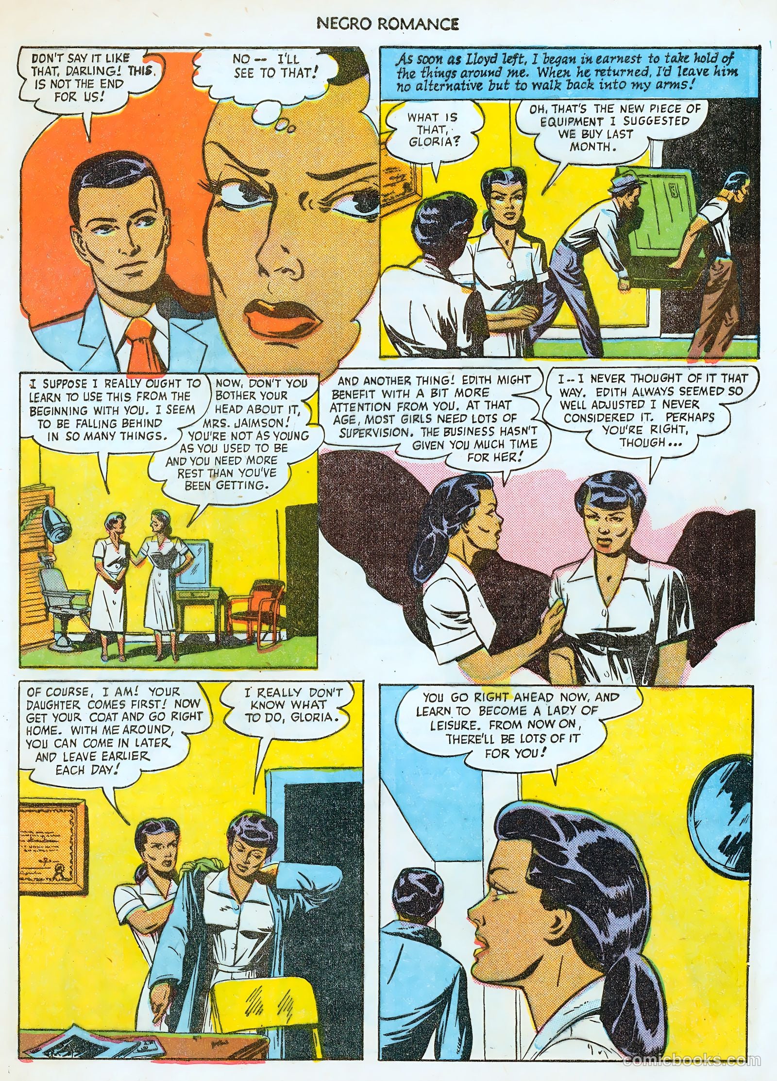 Negro Romance #2 (1950) — page 9 of 37