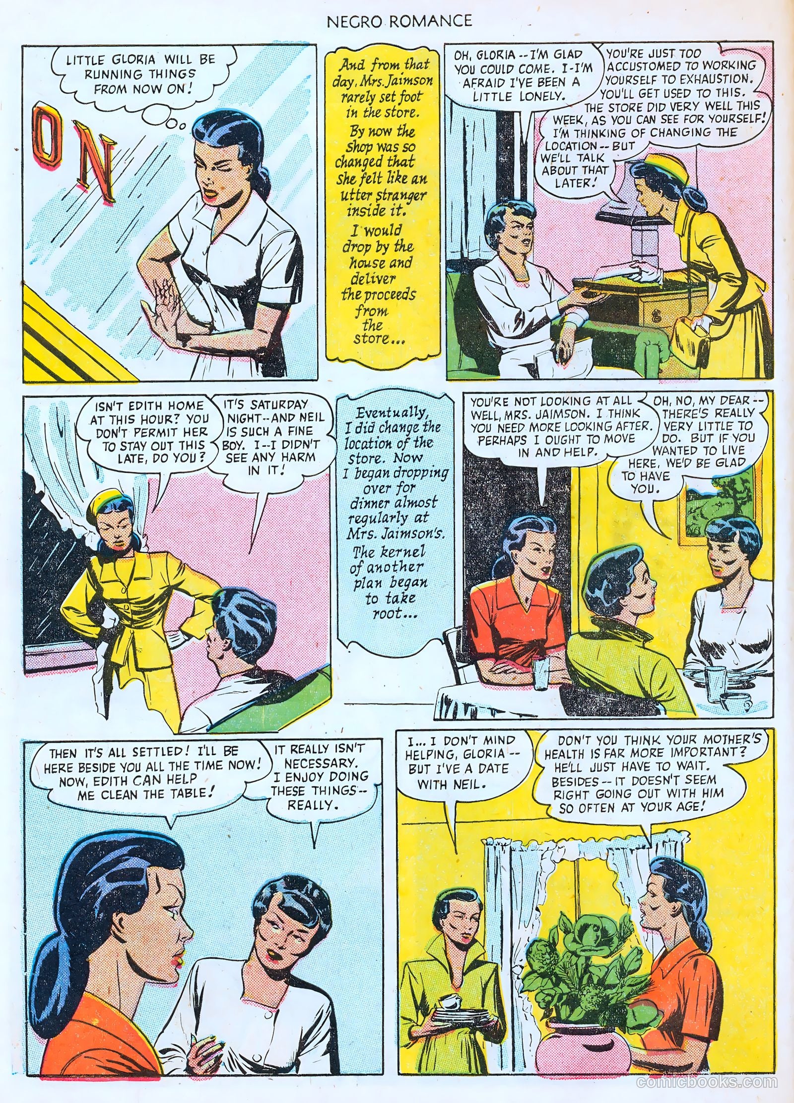 Negro Romance #2 (1950) — page 10 of 37