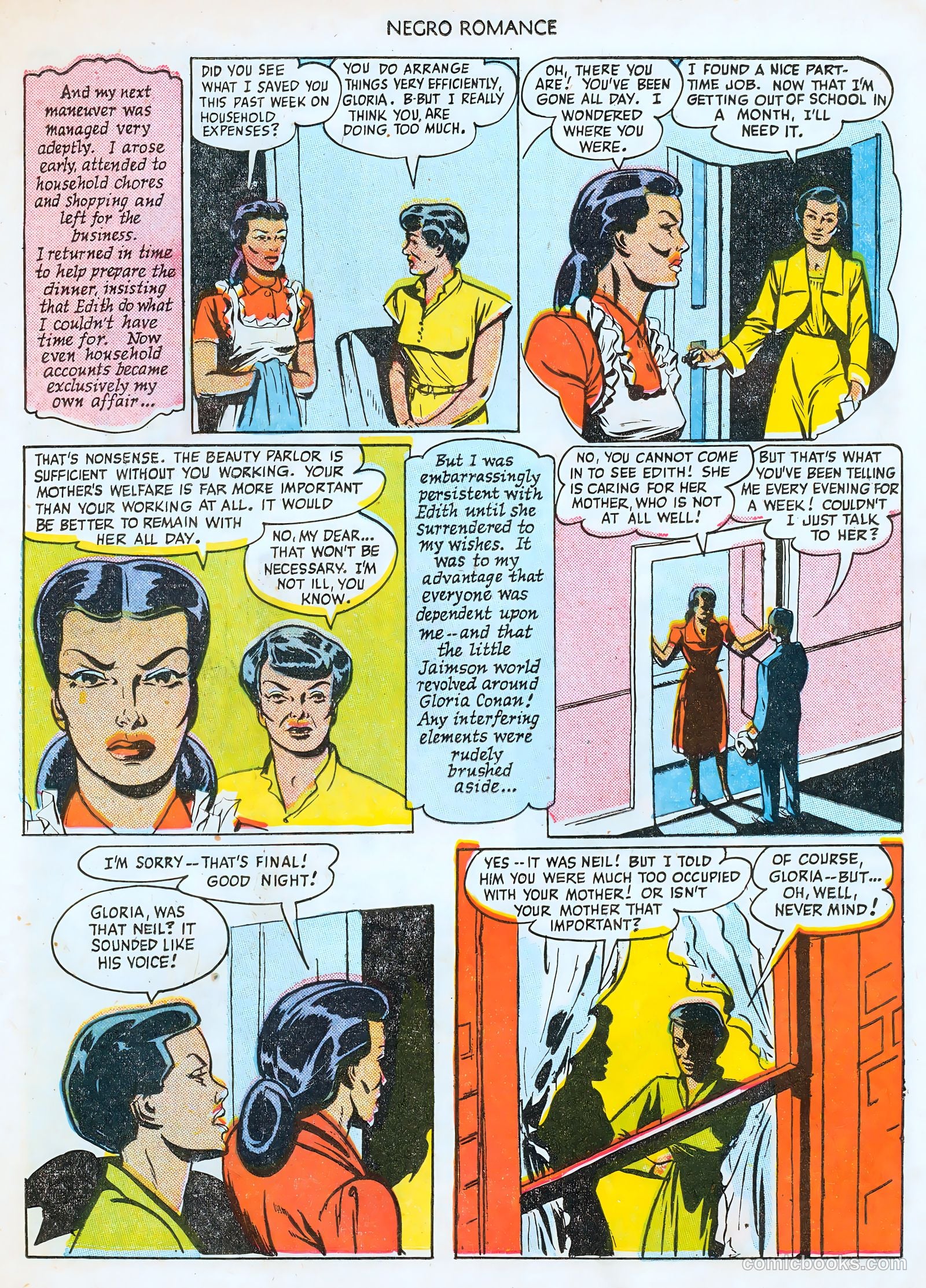 Negro Romance #2 (1950) — page 11 of 37