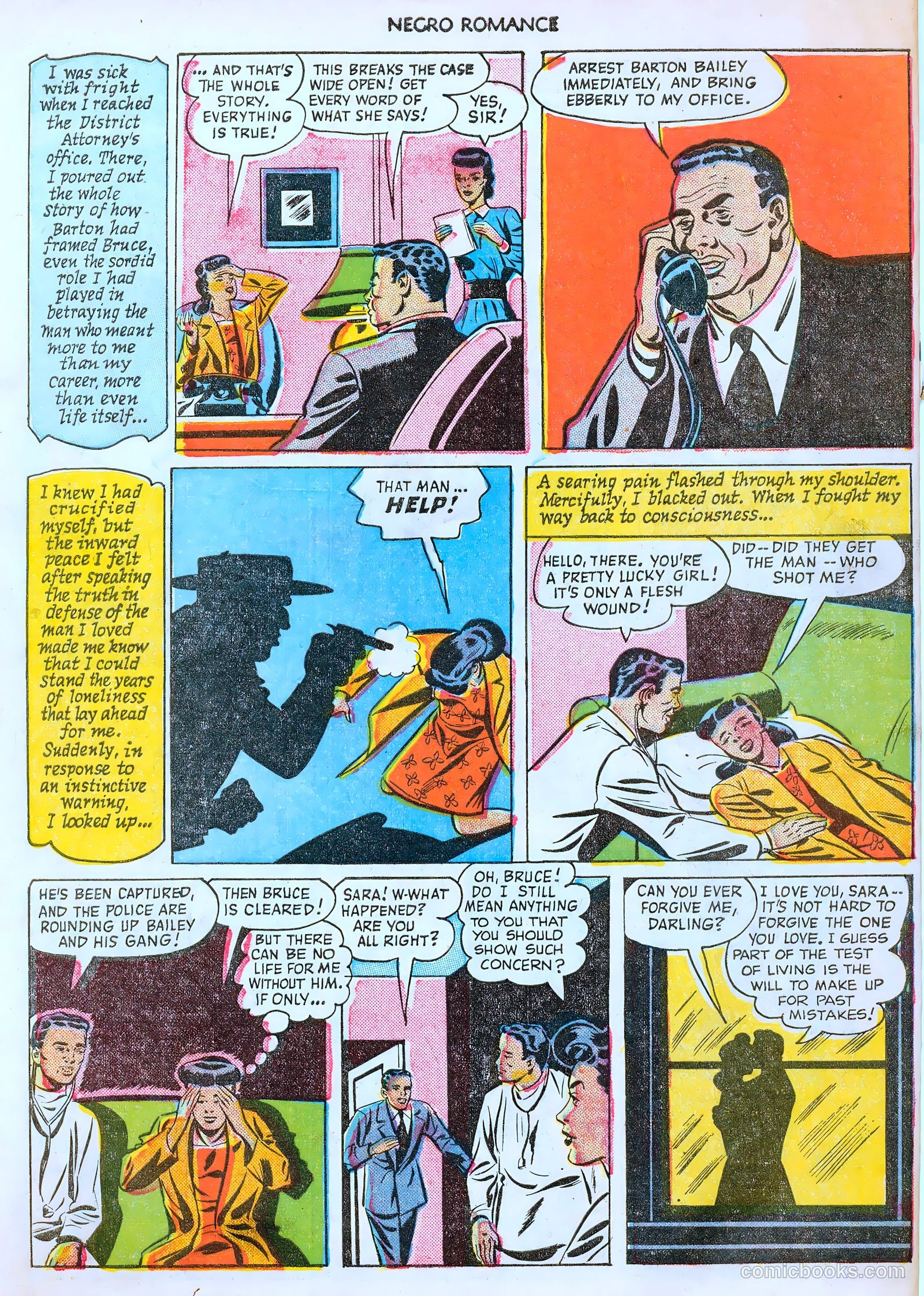 Negro Romance #2 (1950) — page 34 of 37