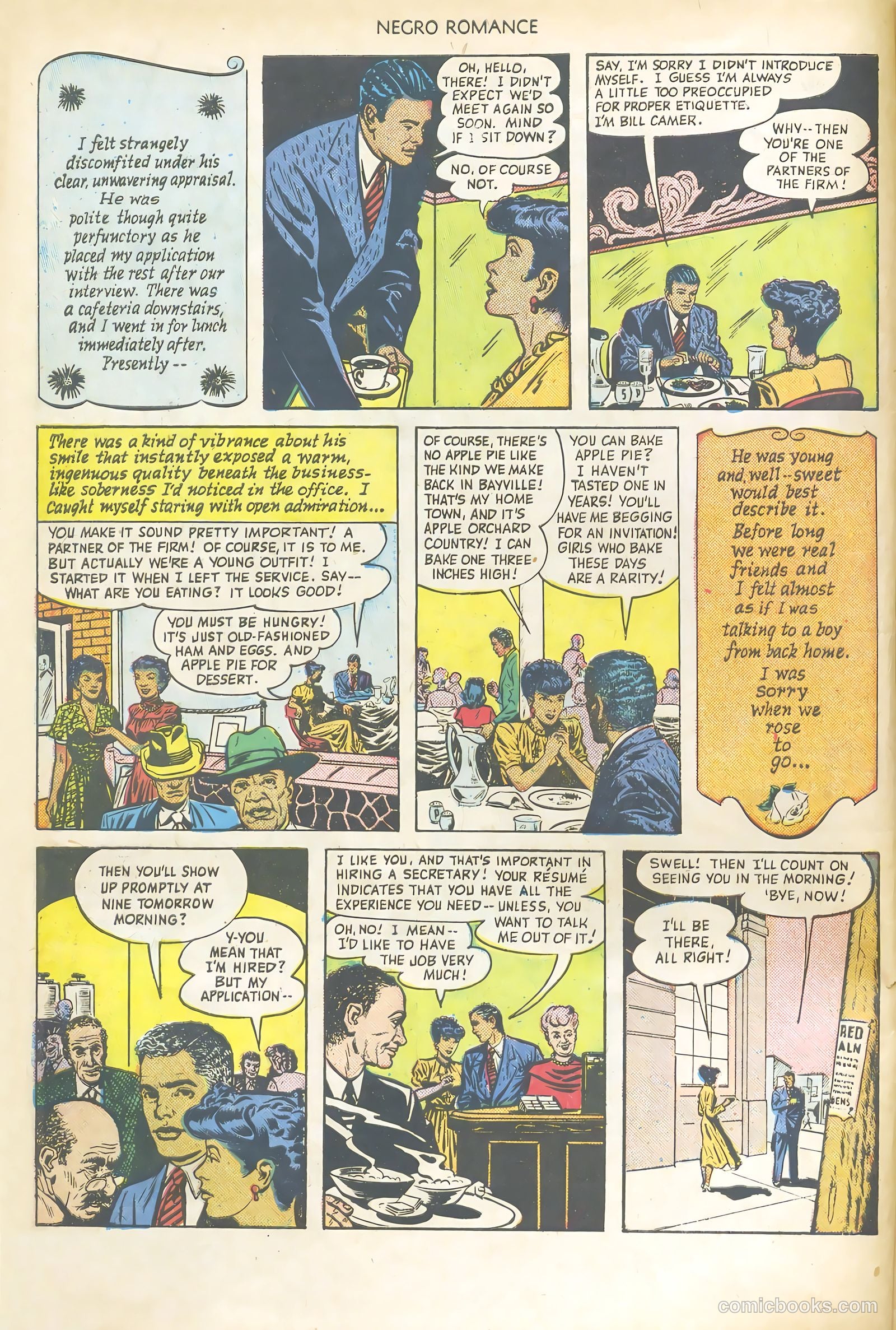 Negro Romance #3 (1950) — page 4 of 36