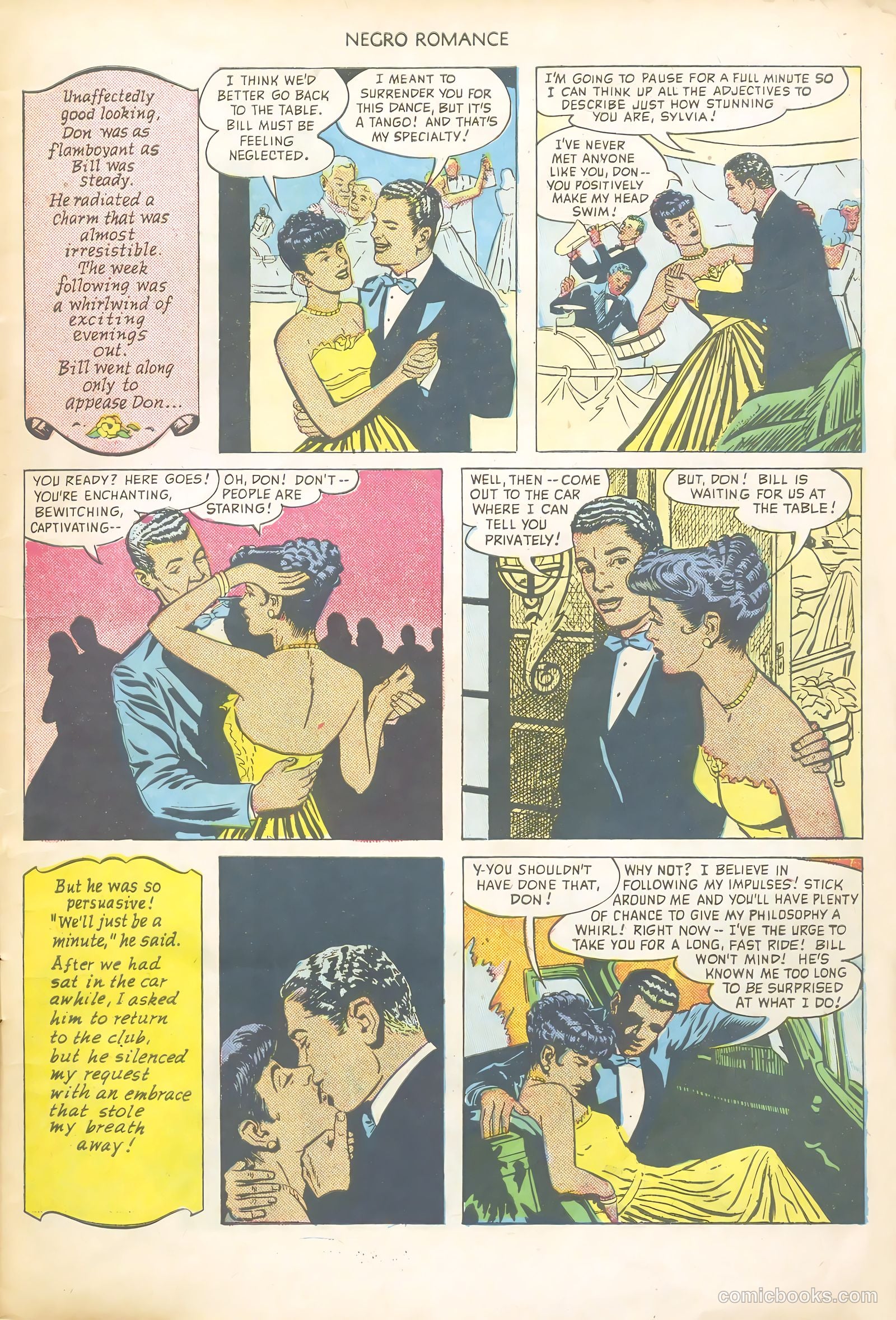 Negro Romance #3 (1950) — page 7 of 36