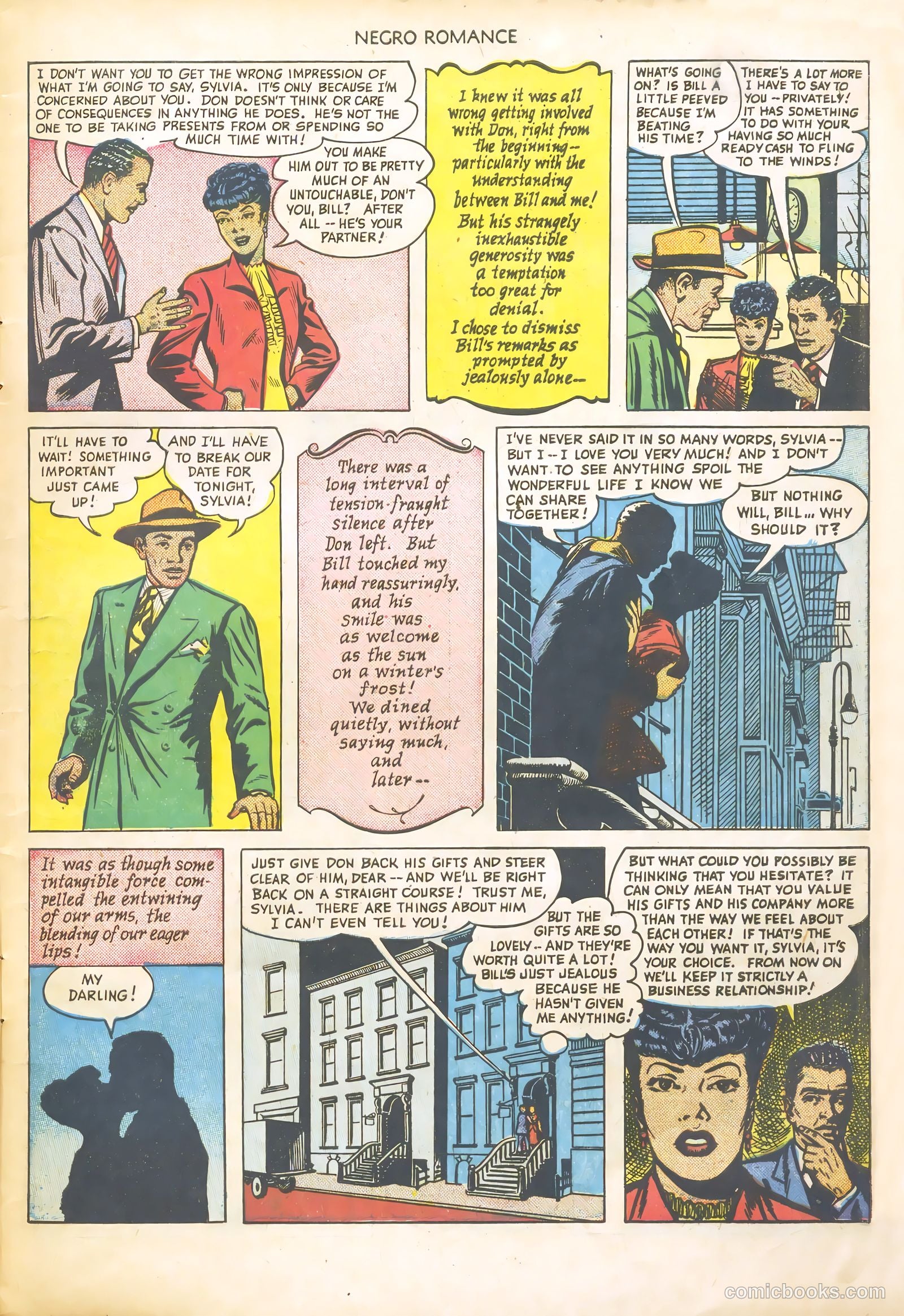 Negro Romance #3 (1950) — page 9 of 36