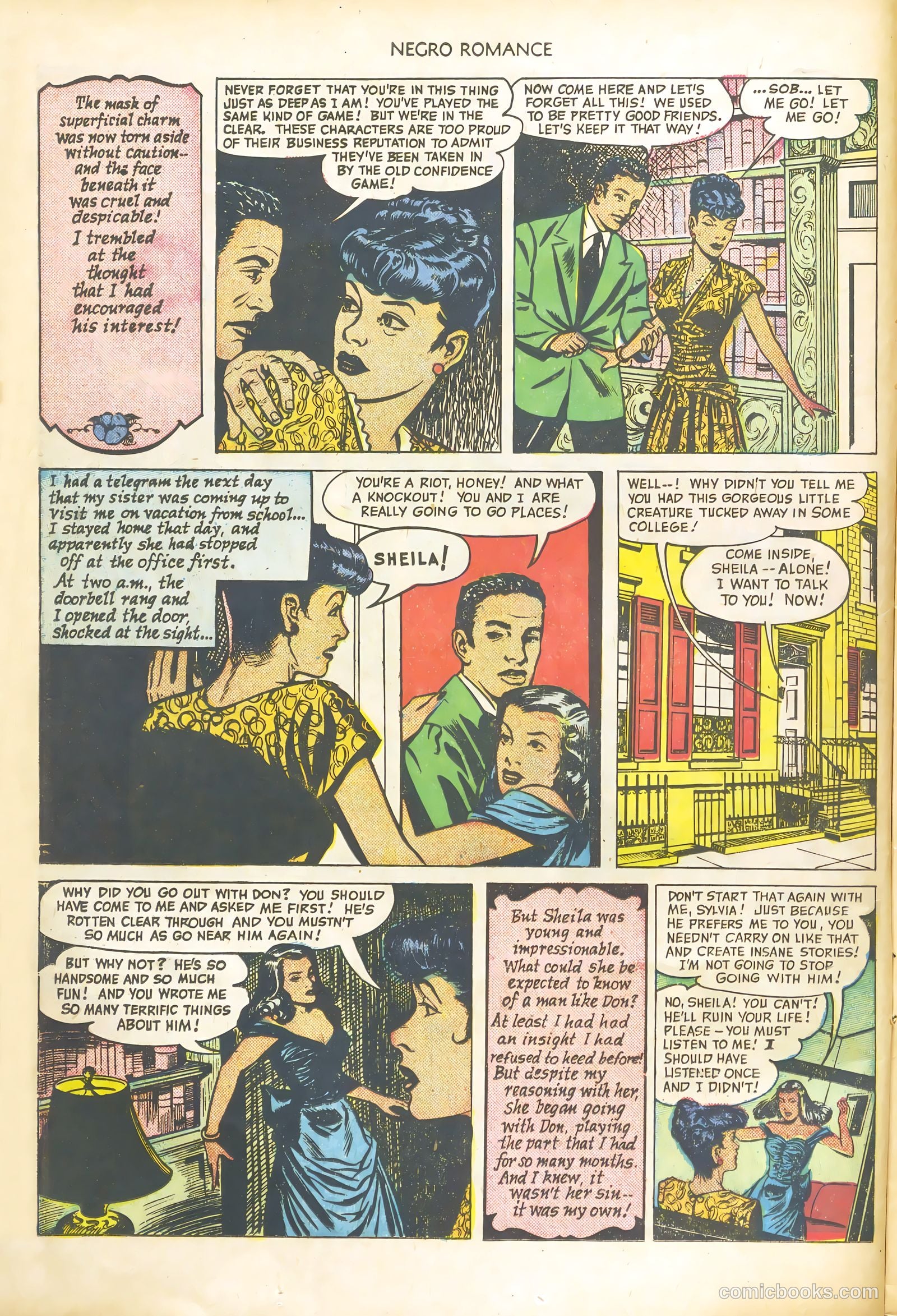 Negro Romance #3 (1950) — page 12 of 36