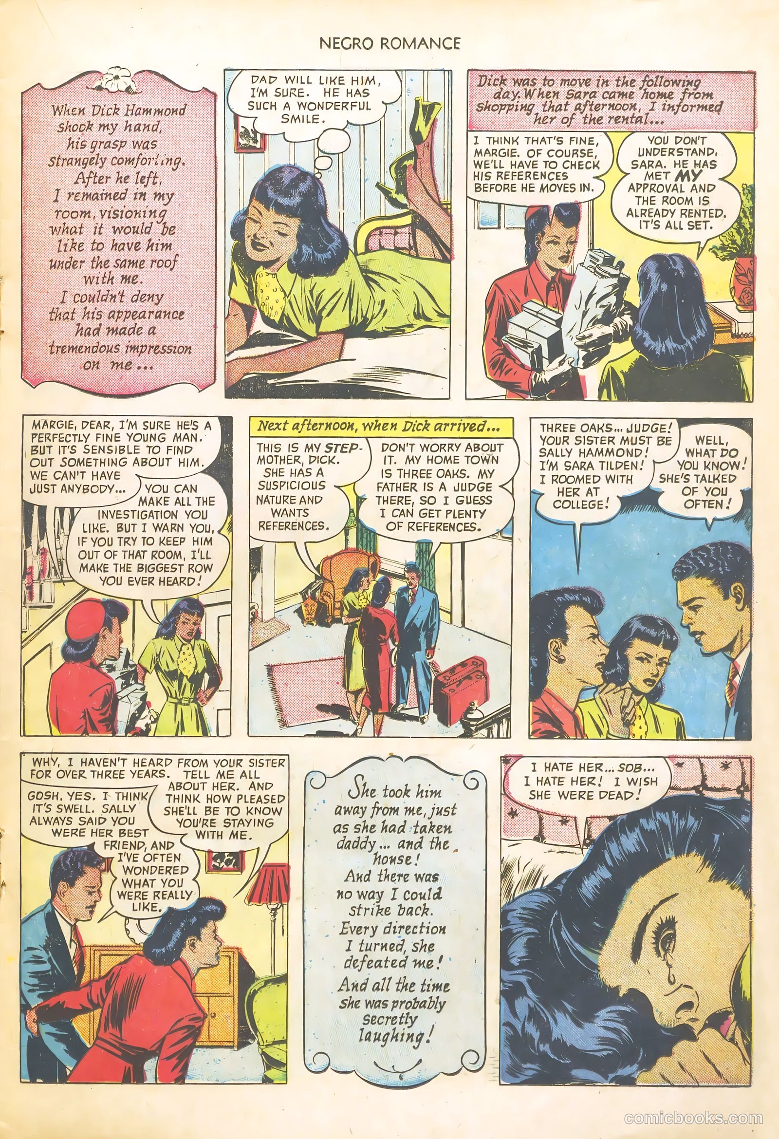 Negro Romance #3 (1950) — page 17 of 36