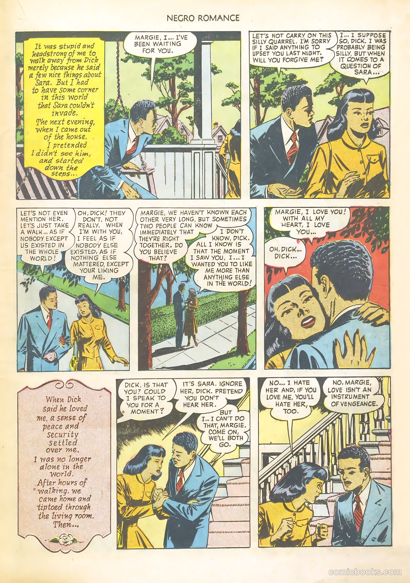 Negro Romance #3 (1950) — page 19 of 36