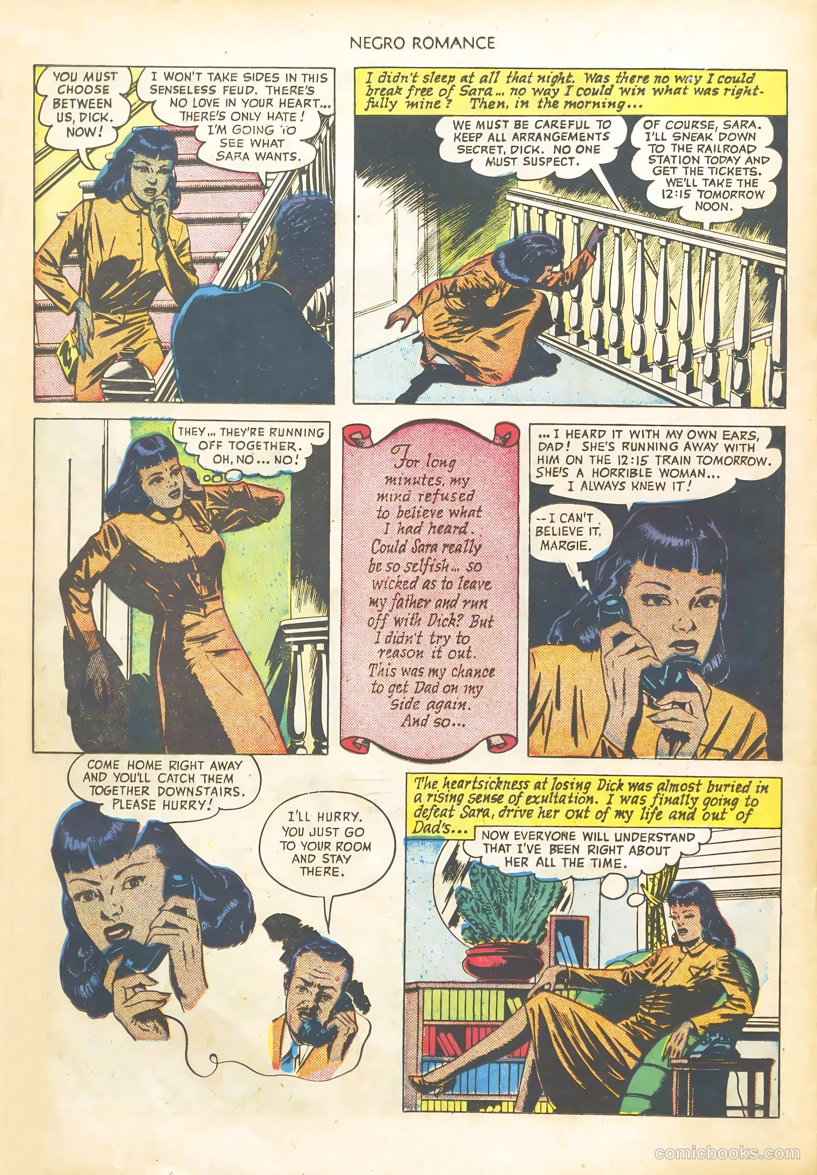 Negro Romance #3 (1950) — page 20 of 36