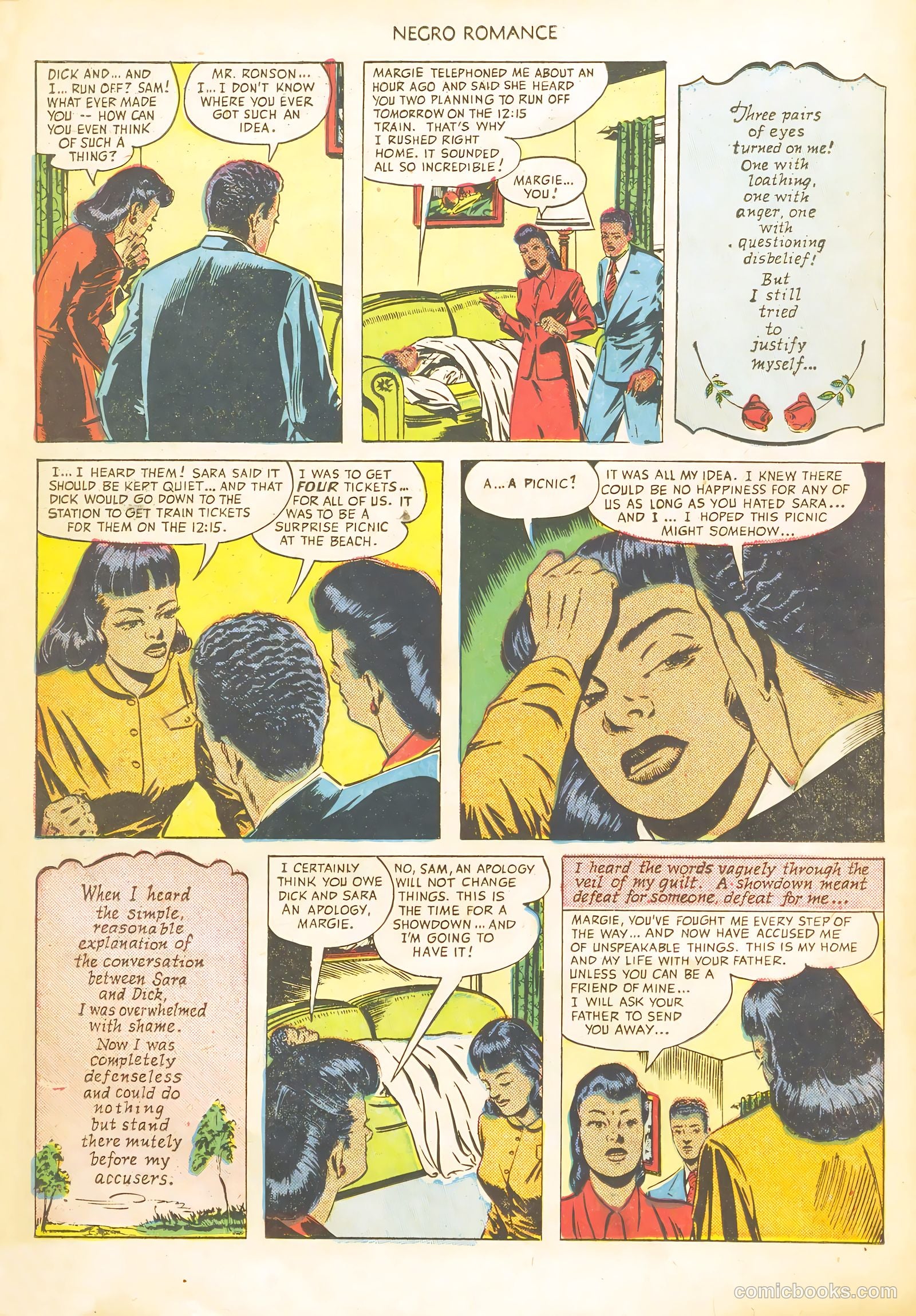 Negro Romance #3 (1950) — page 22 of 36