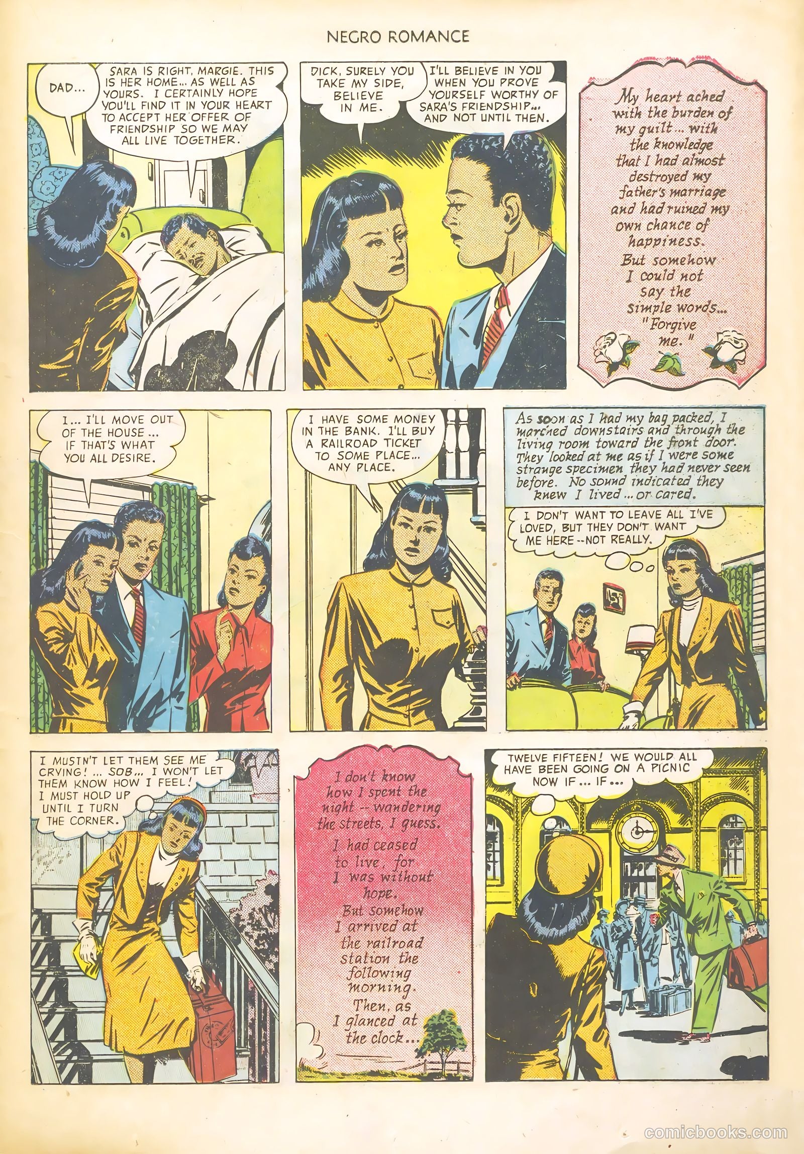 Negro Romance #3 (1950) — page 23 of 36