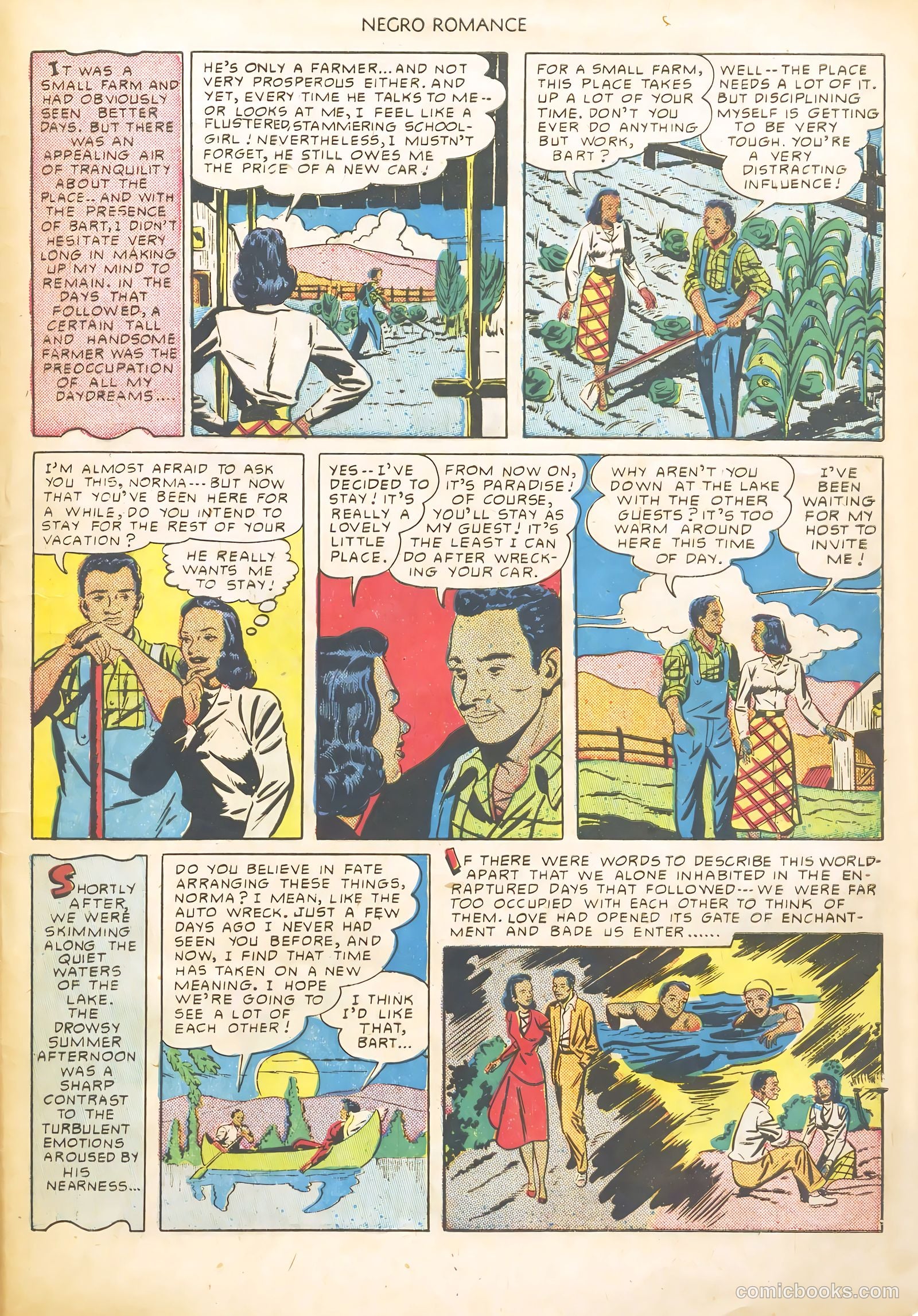 Negro Romance #3 (1950) — page 29 of 36