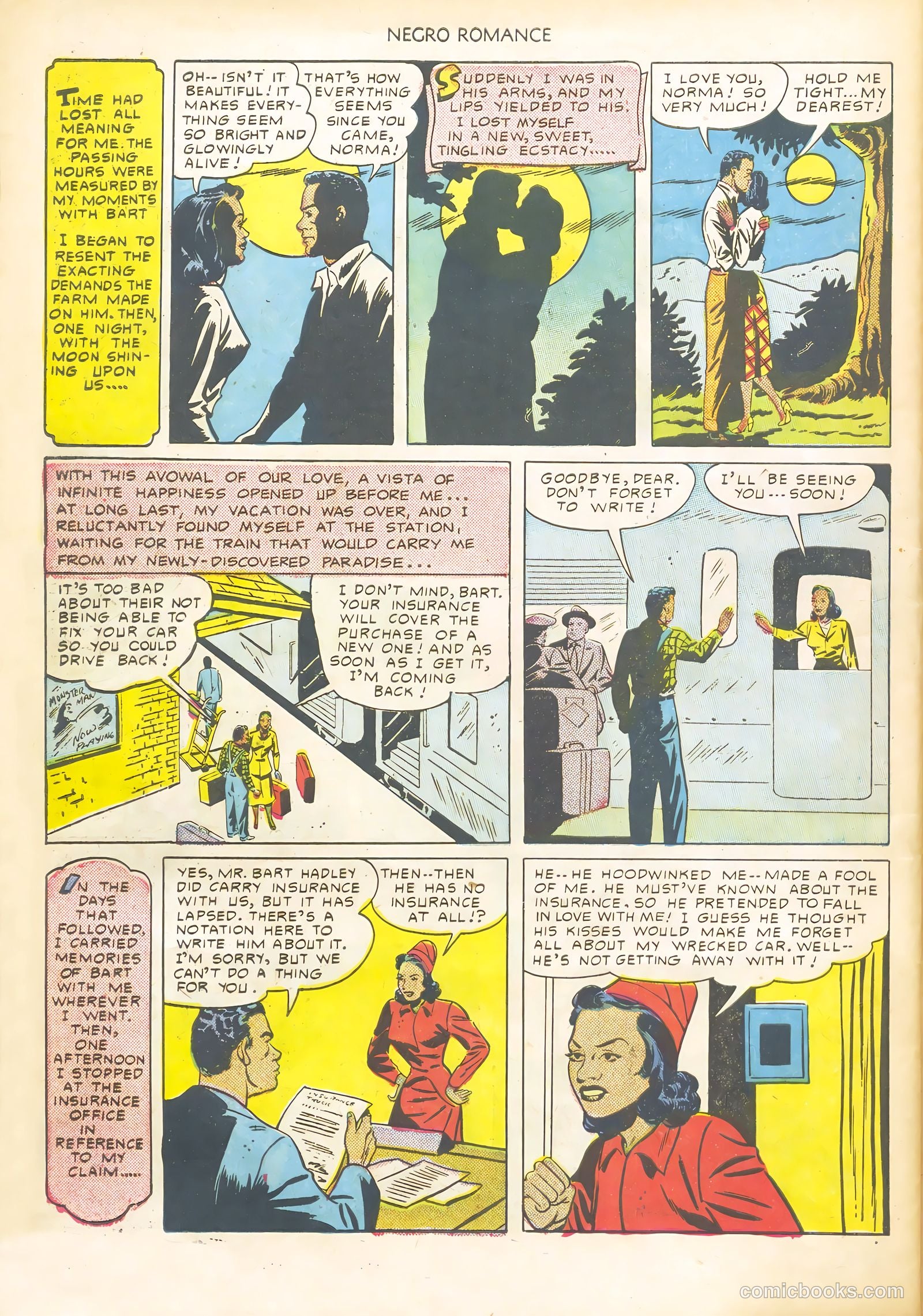 Negro Romance #3 (1950) — page 30 of 36