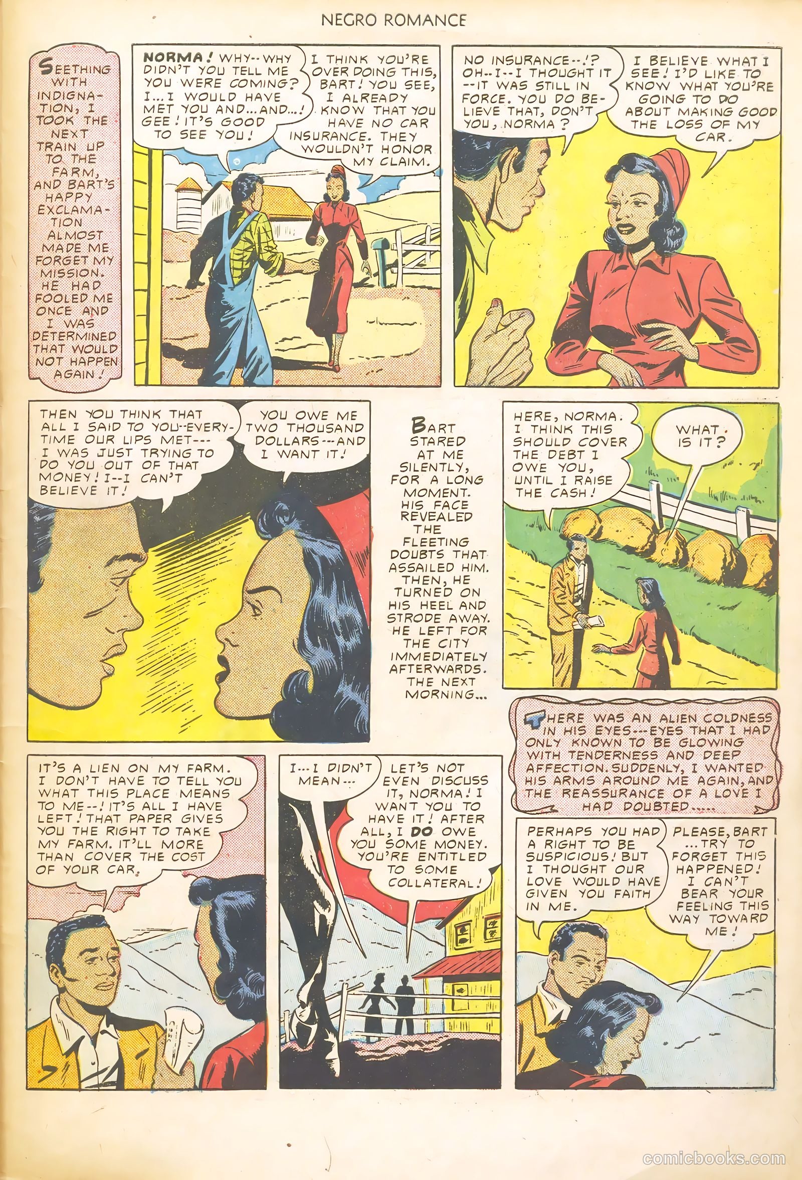 Negro Romance #3 (1950) — page 31 of 36